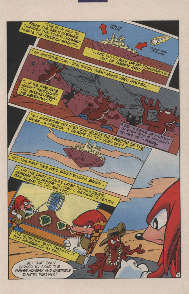 Read online Sonic's Friendly Nemesis, Knuckles comic -  Issue #2 - 13