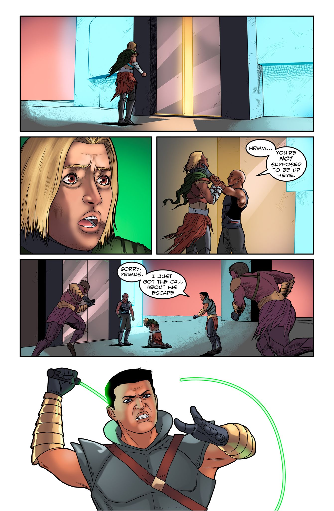 Read online Tether comic -  Issue #2 - 7