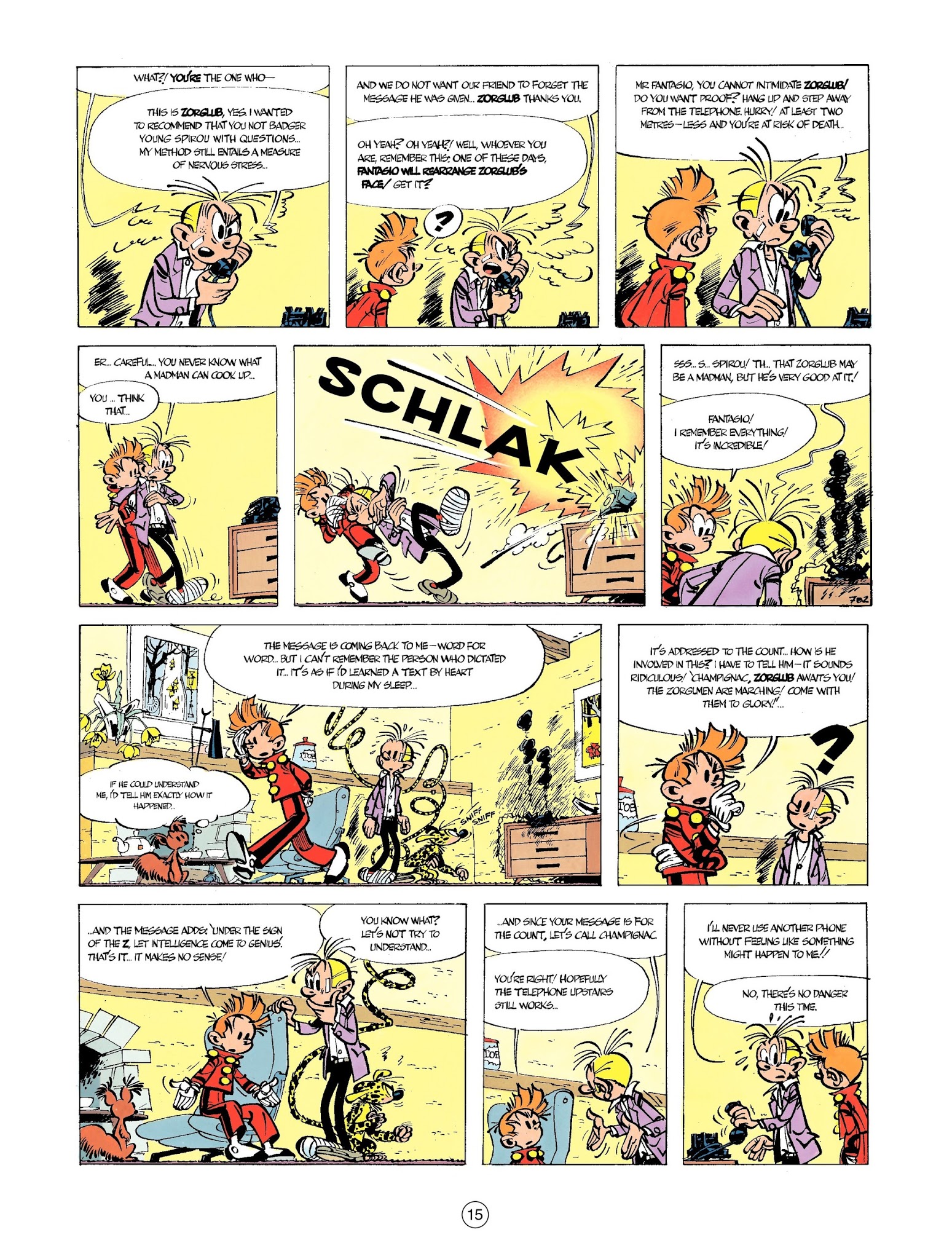 Read online Spirou & Fantasio (2009) comic -  Issue #13 - 16
