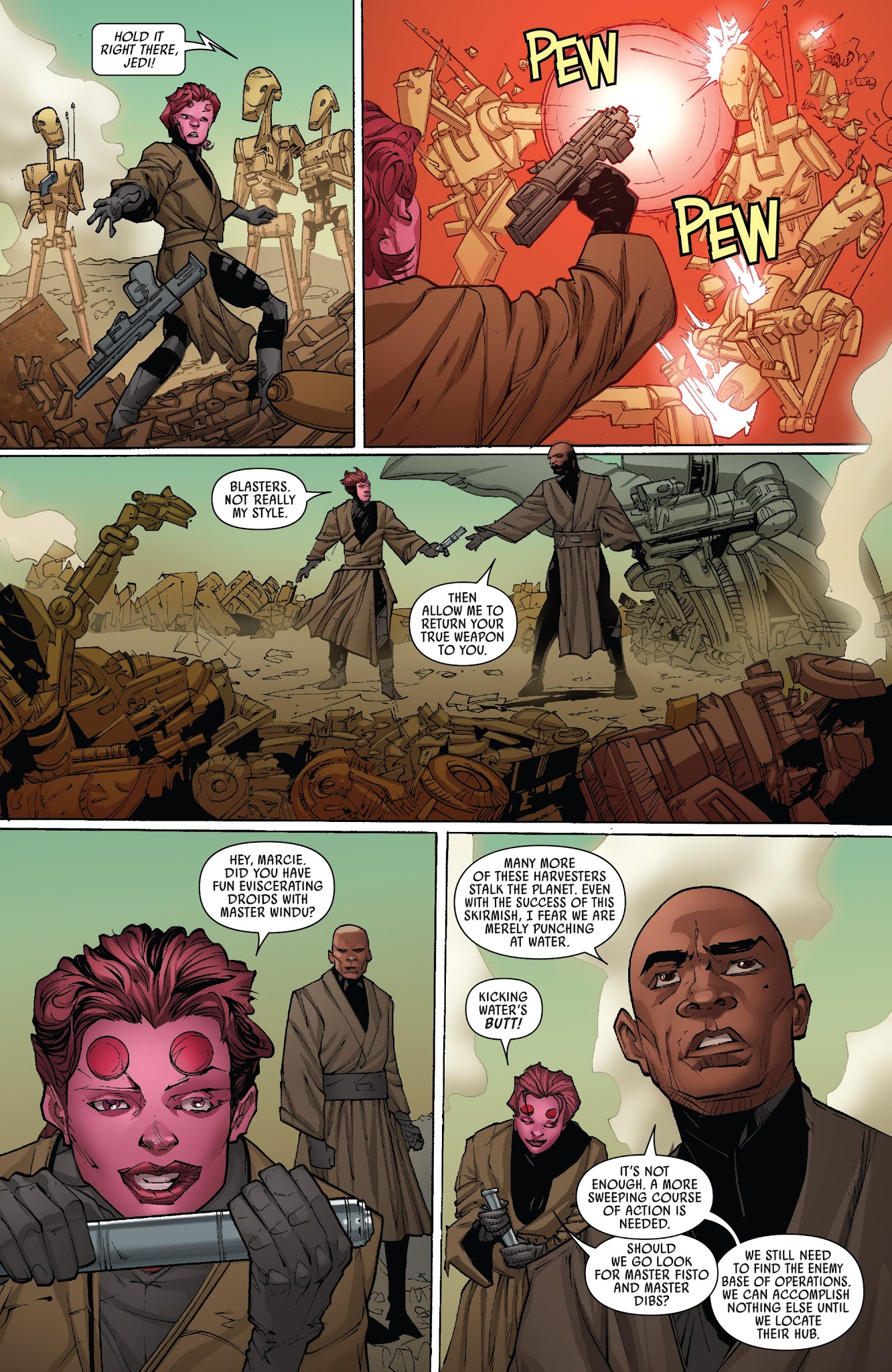 Read online Star Wars: Mace Windu comic -  Issue #3 - 8