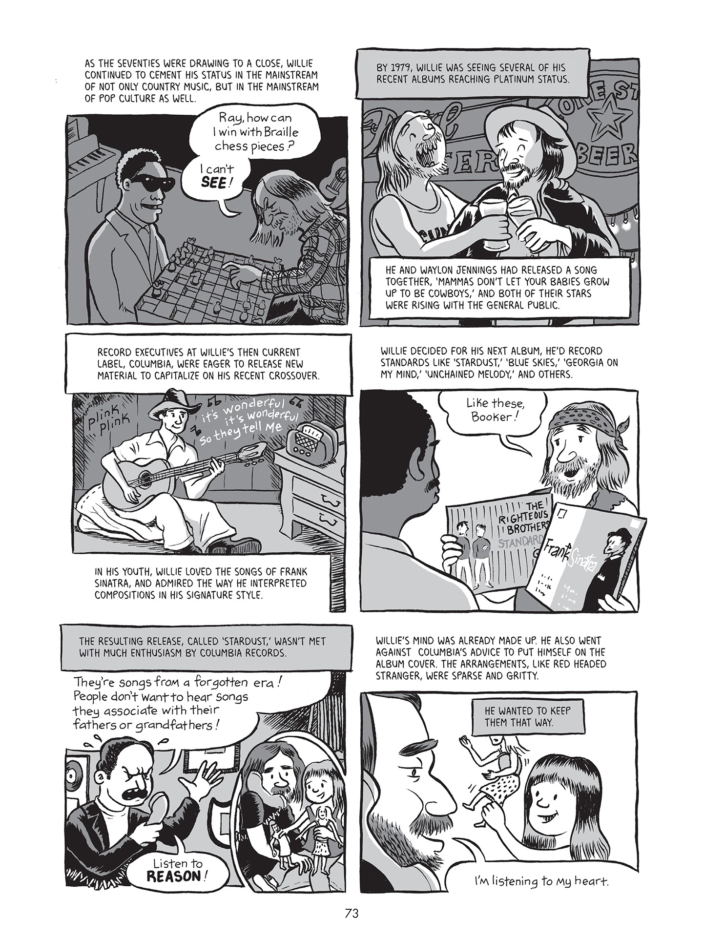 Read online Willie Nelson: A Graphic History comic -  Issue # TPB - 68