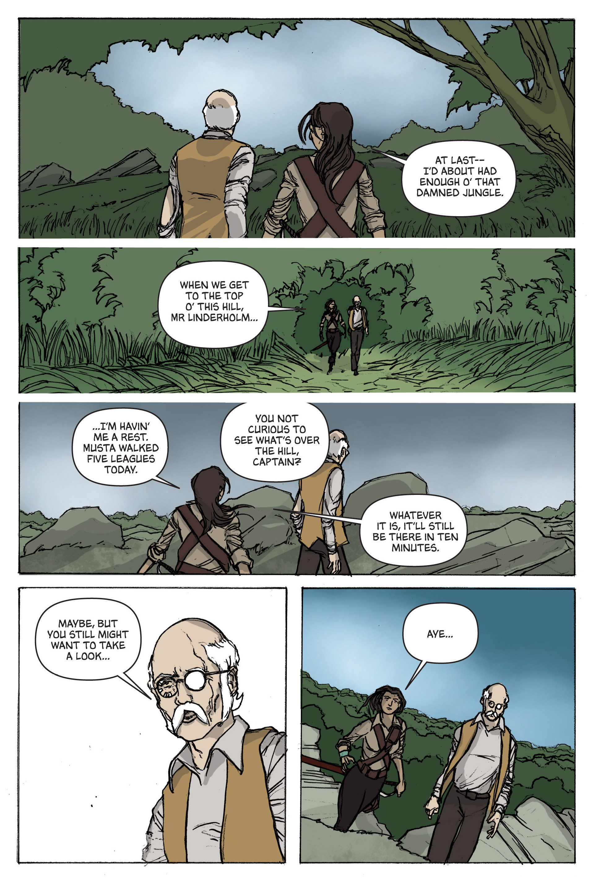 Read online Pirates of the Lost World comic -  Issue # TPB - 67