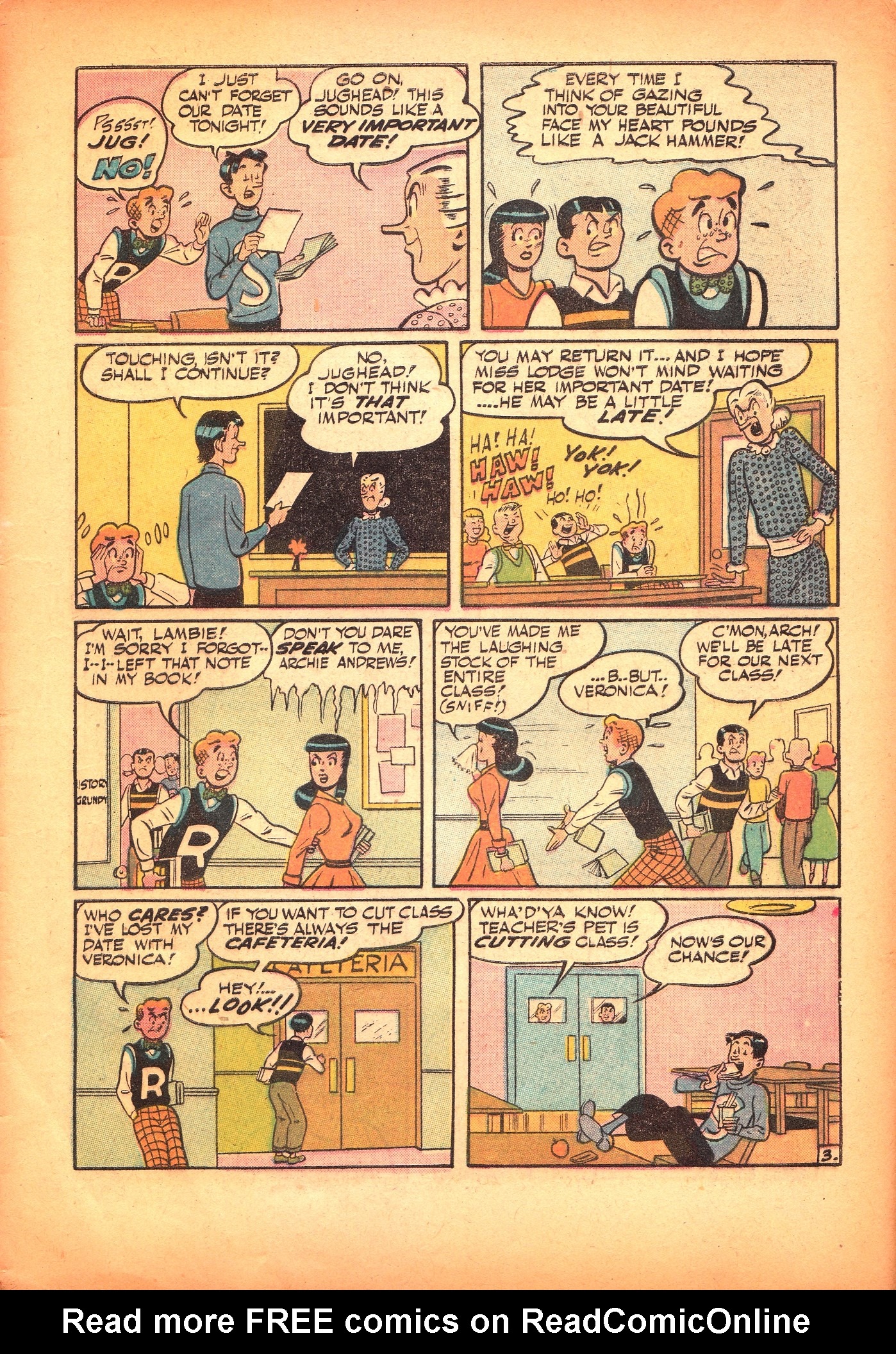 Read online Archie's Pal Jughead comic -  Issue #36 - 5