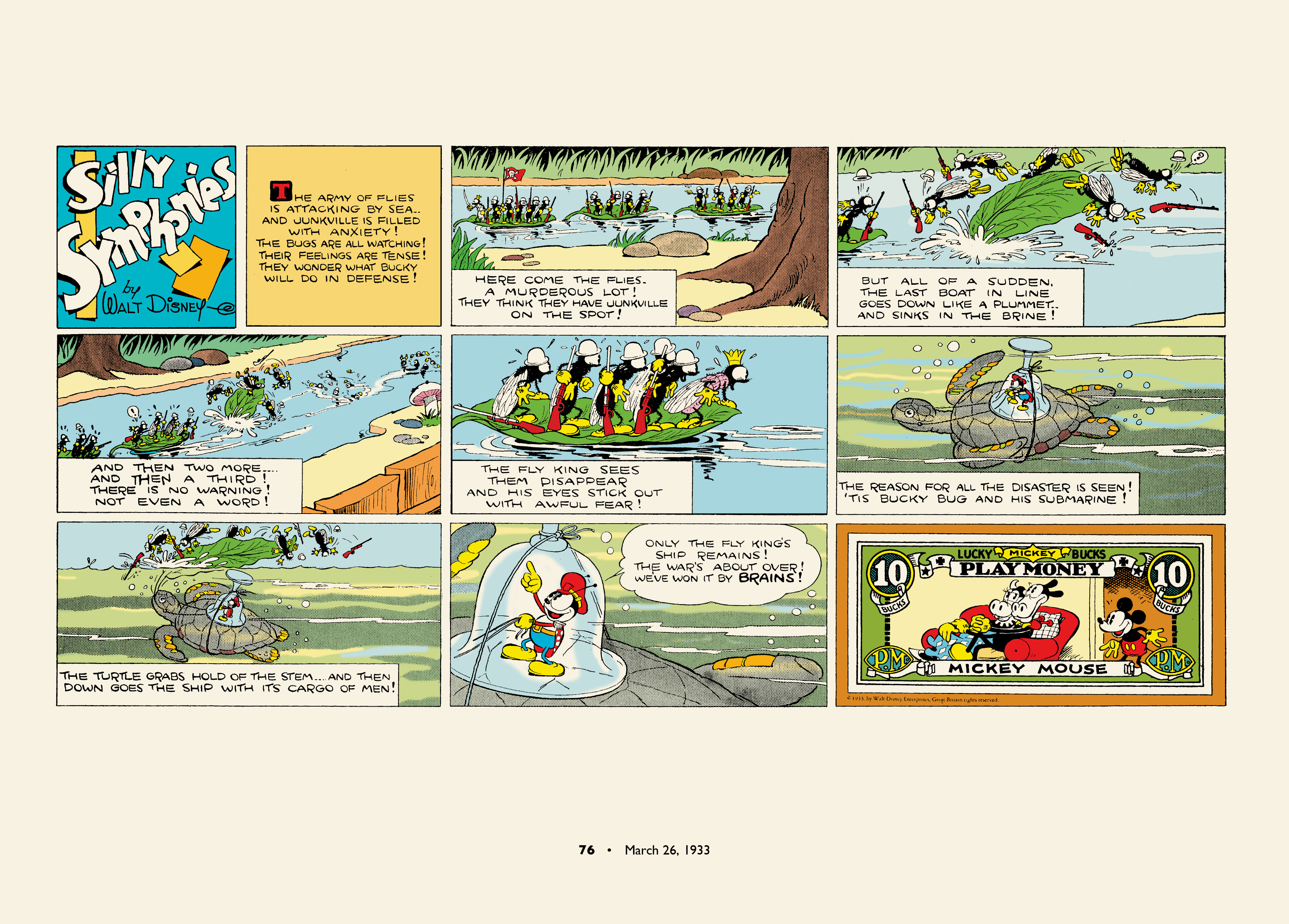 Read online Walt Disney's Silly Symphonies 1932-1935: Starring Bucky Bug and Donald Duck comic -  Issue # TPB (Part 1) - 76