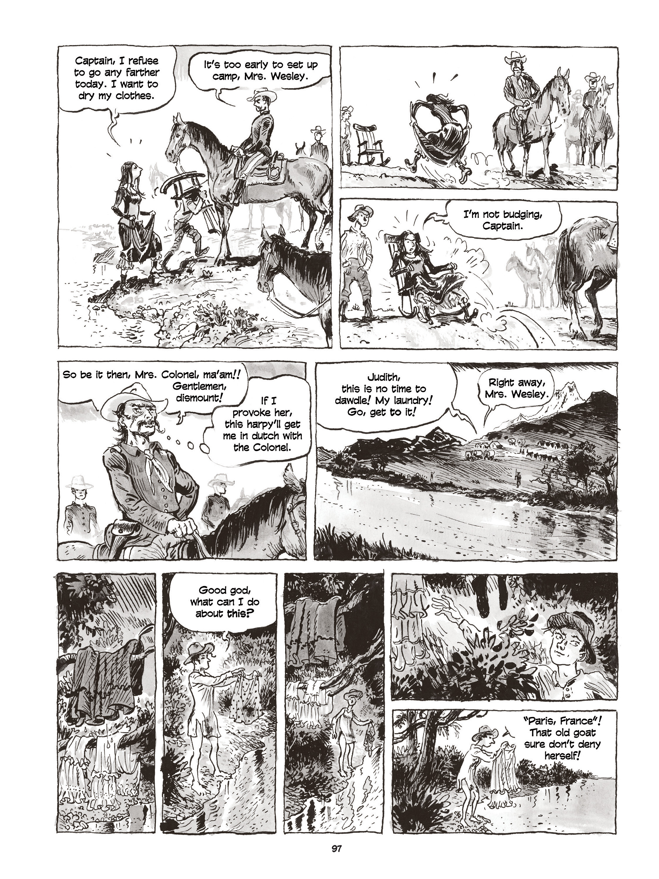 Read online Calamity Jane: The Calamitous Life of Martha Jane Cannary comic -  Issue # TPB (Part 1) - 94