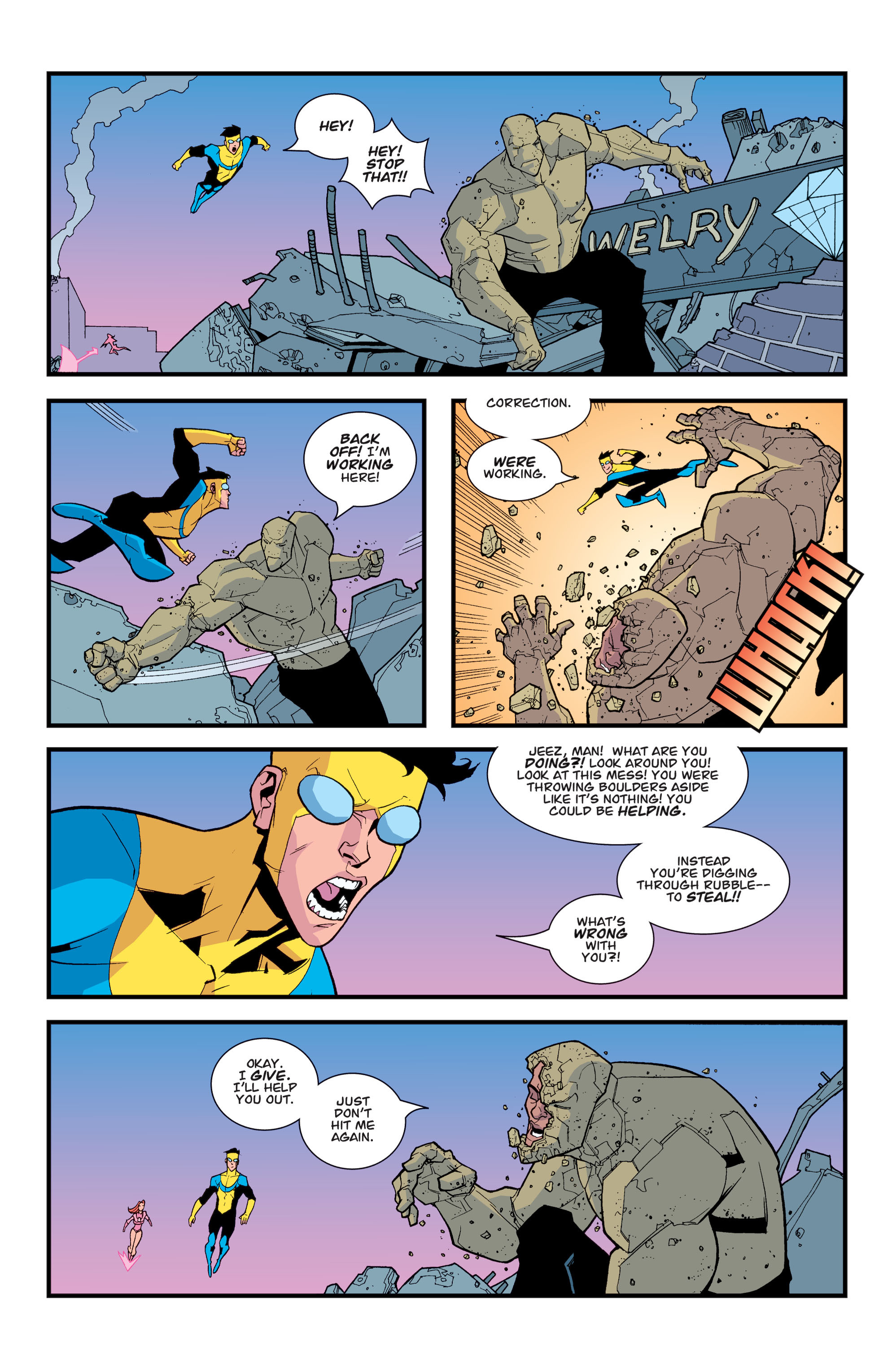 Read online Invincible comic -  Issue # _TPB 4 - Head of The Class - 81