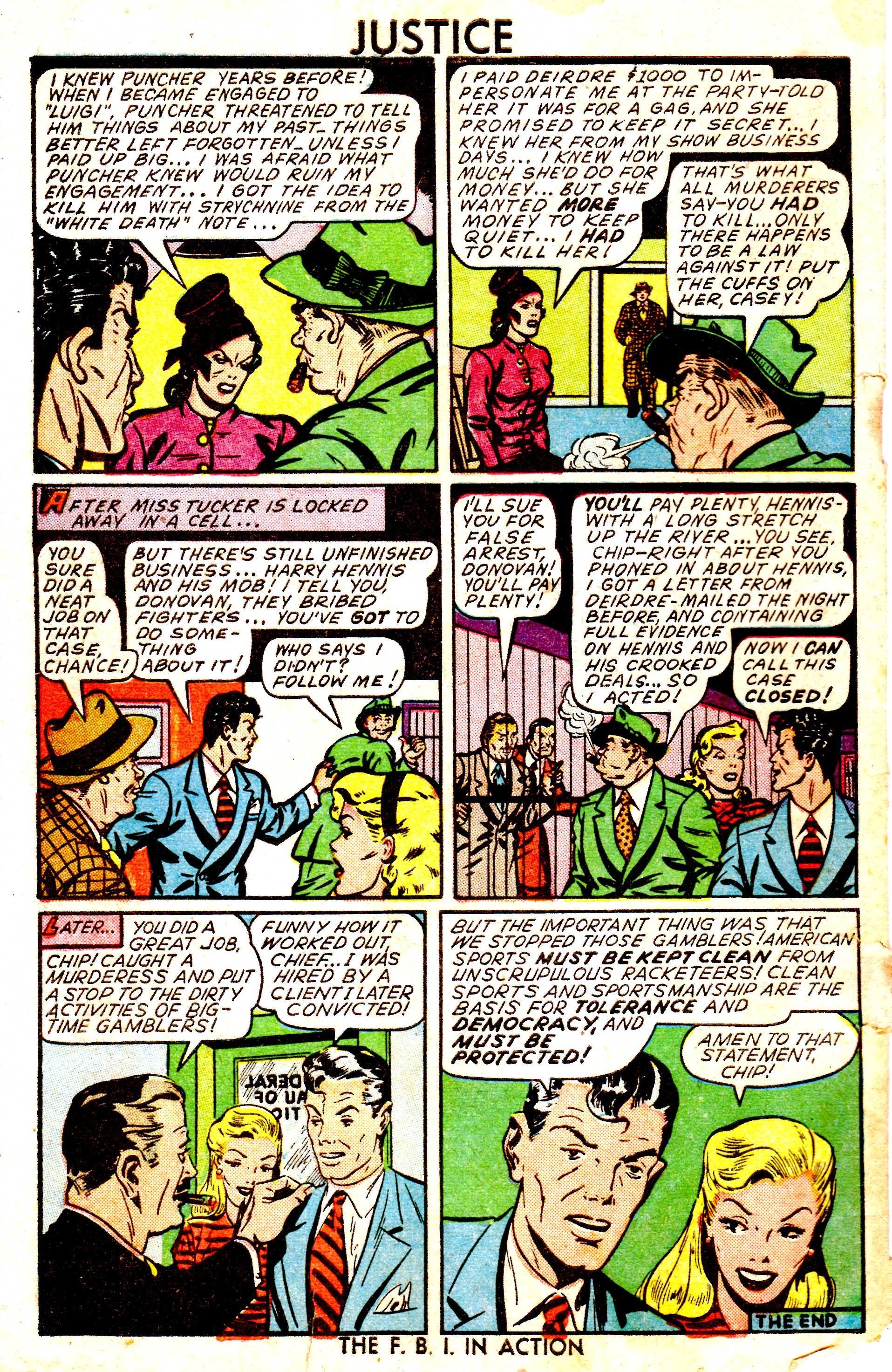 Read online Justice Comics (1947) comic -  Issue #1 - 49