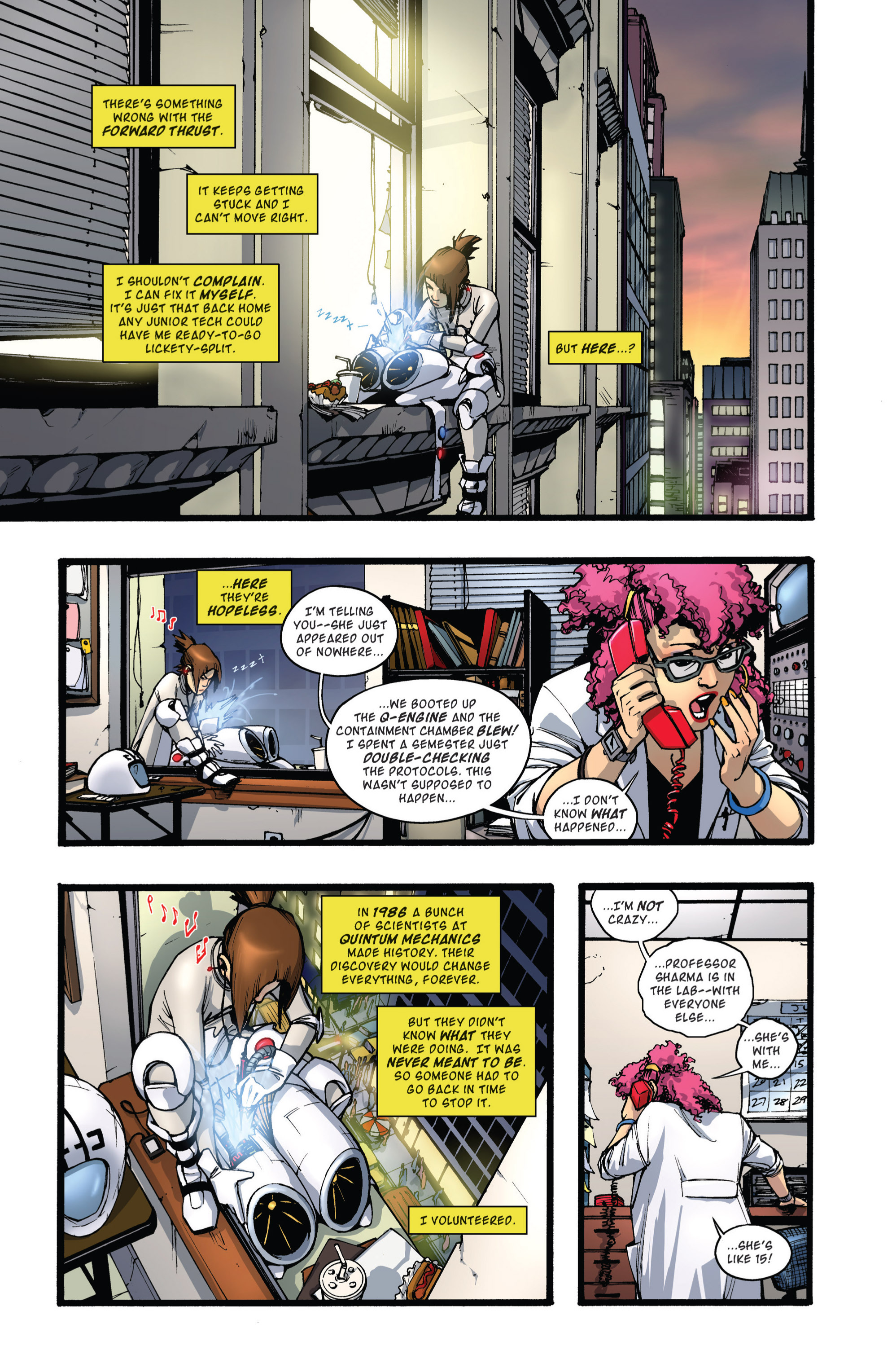 Read online Rocket Girl (2013) comic -  Issue #1 - 10