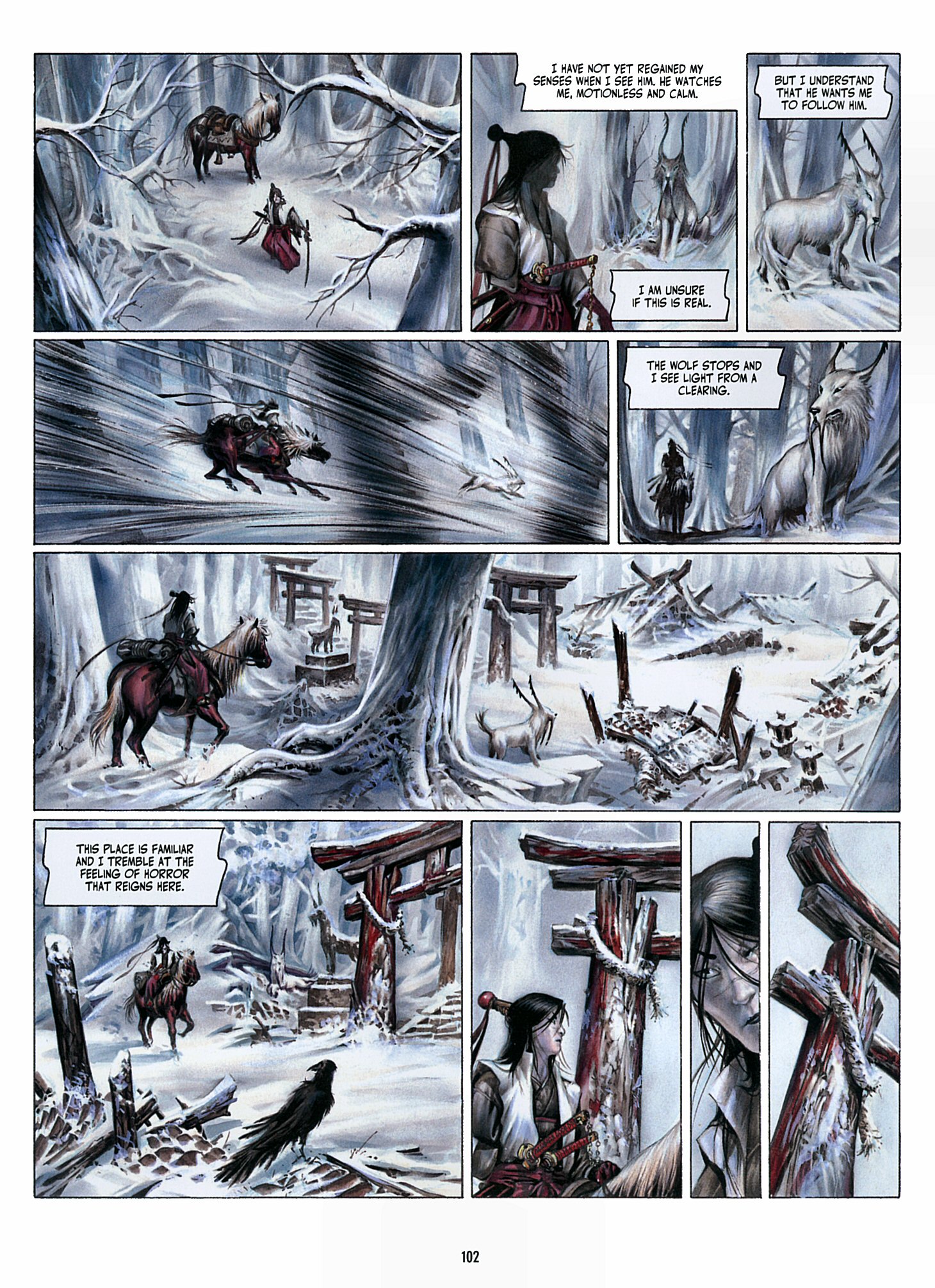 Read online Legend of the Scarlet Blades comic -  Issue # TPB - 103