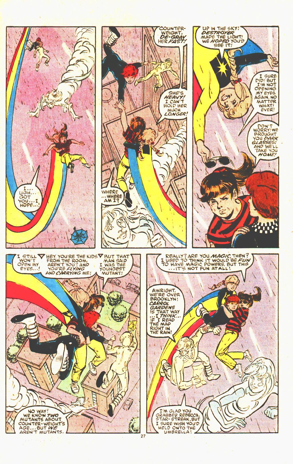 Read online Power Pack (1984) comic -  Issue #37 - 21