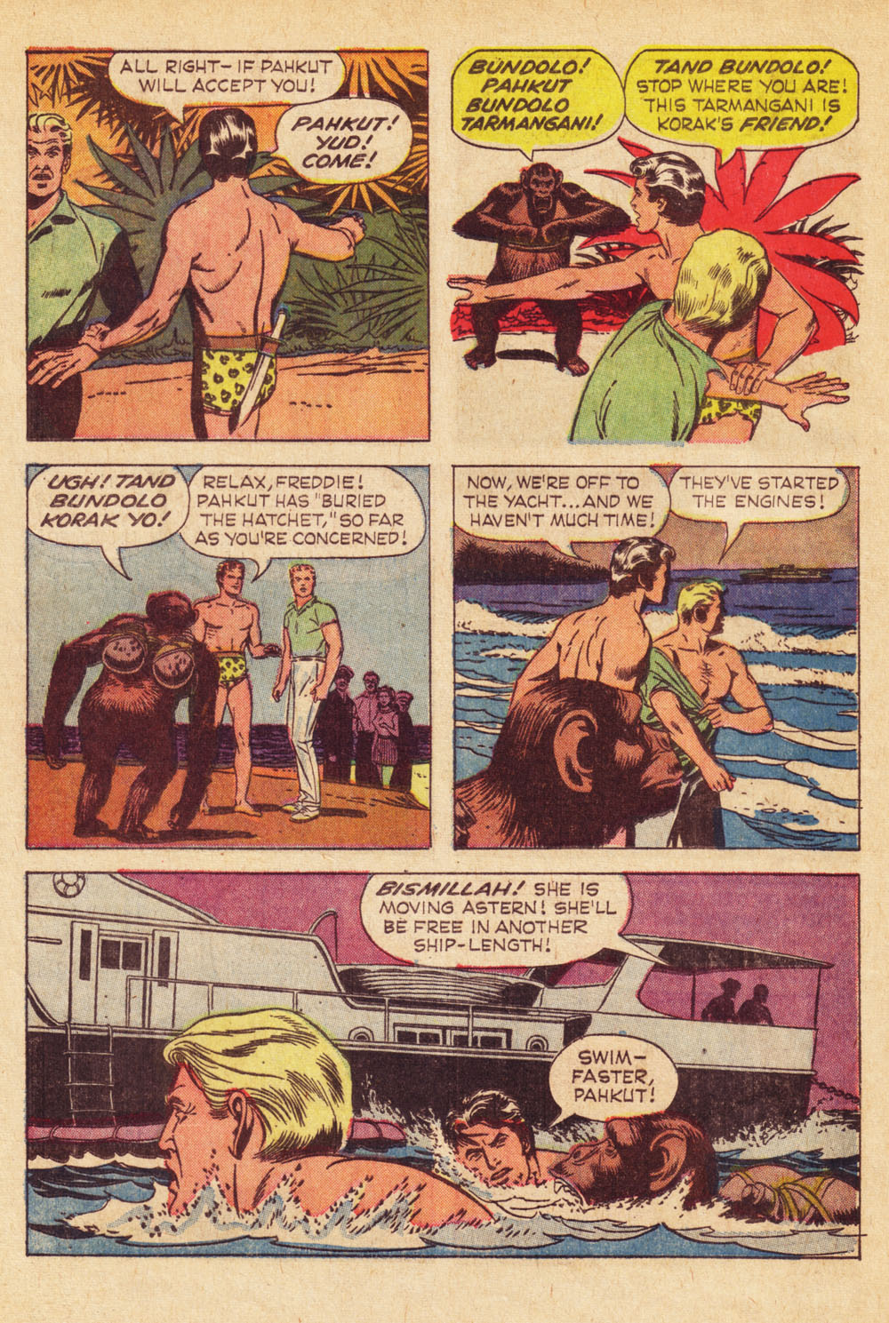 Read online Korak, Son of Tarzan (1964) comic -  Issue #2 - 14