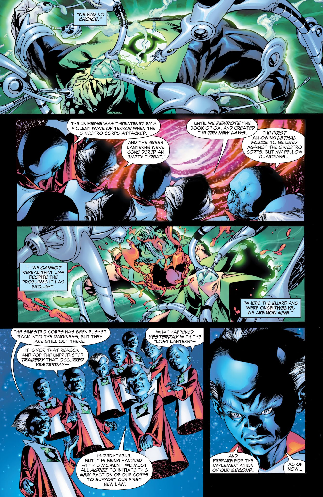 Read online Green Lantern (2005) comic -  Issue # _TPB 6 (Part 1) - 7