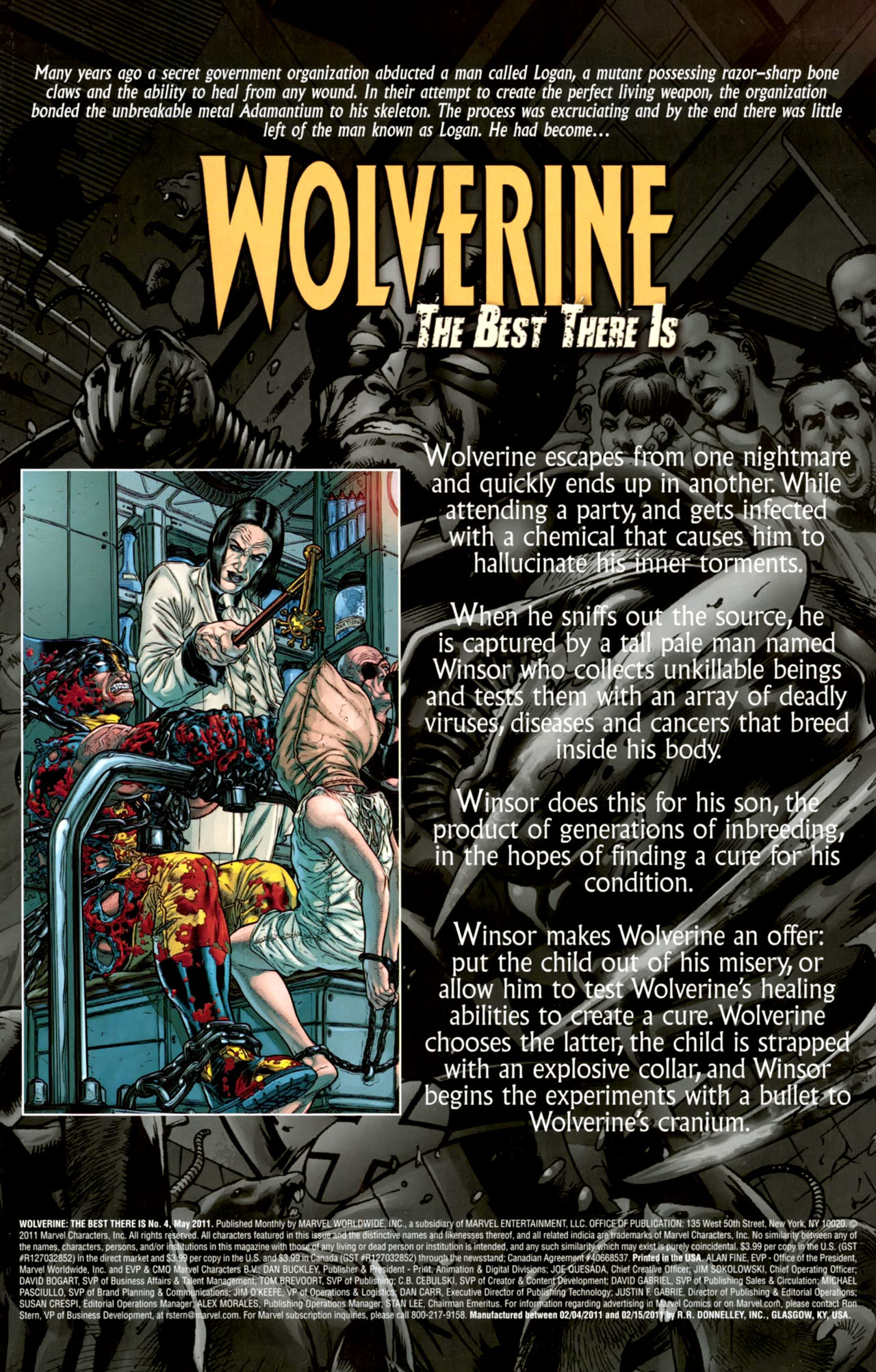 Read online Wolverine: The Best There Is comic -  Issue #4 - 2