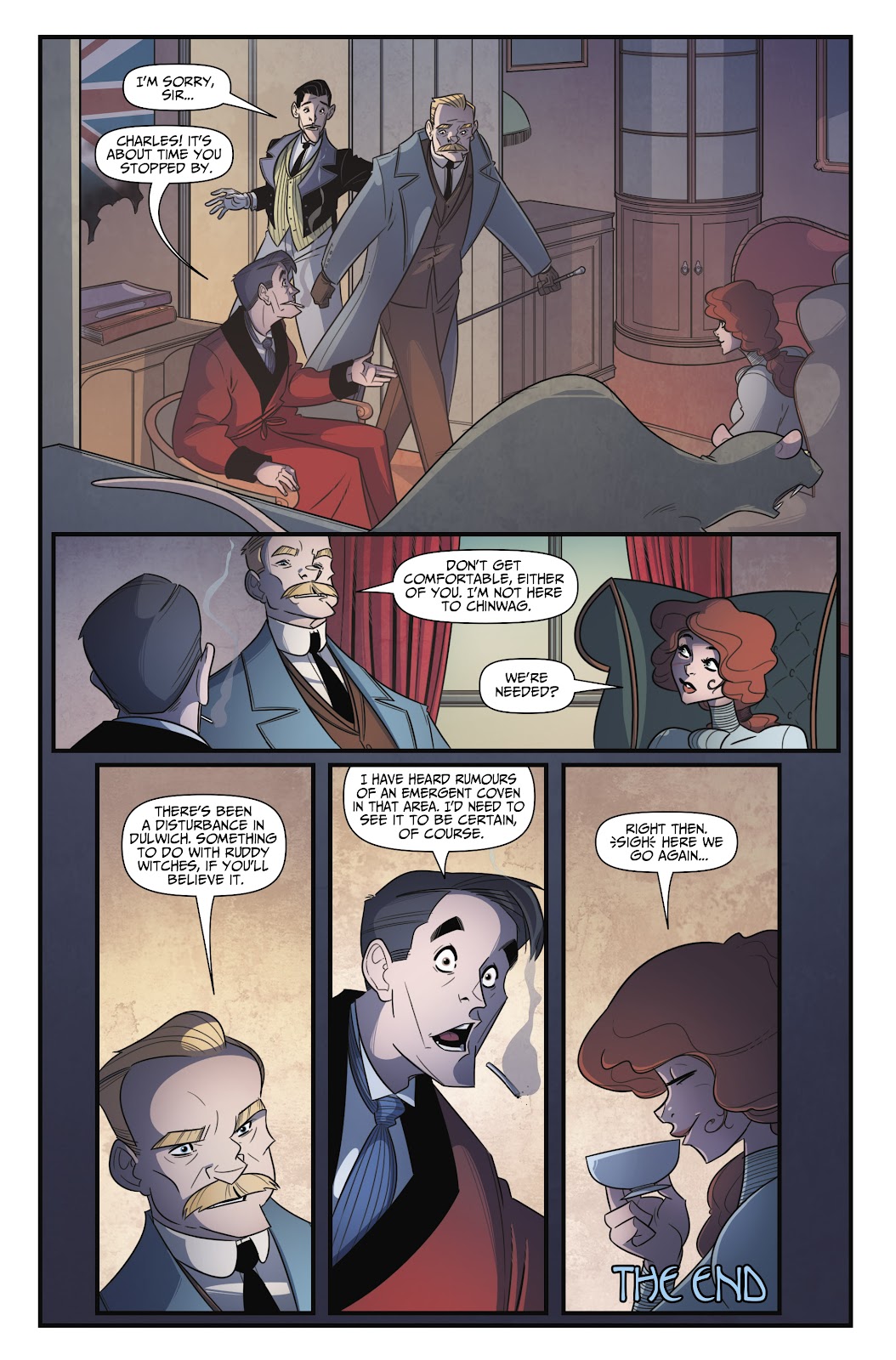 Newbury & Hobbes: The Undying issue 4 - Page 25