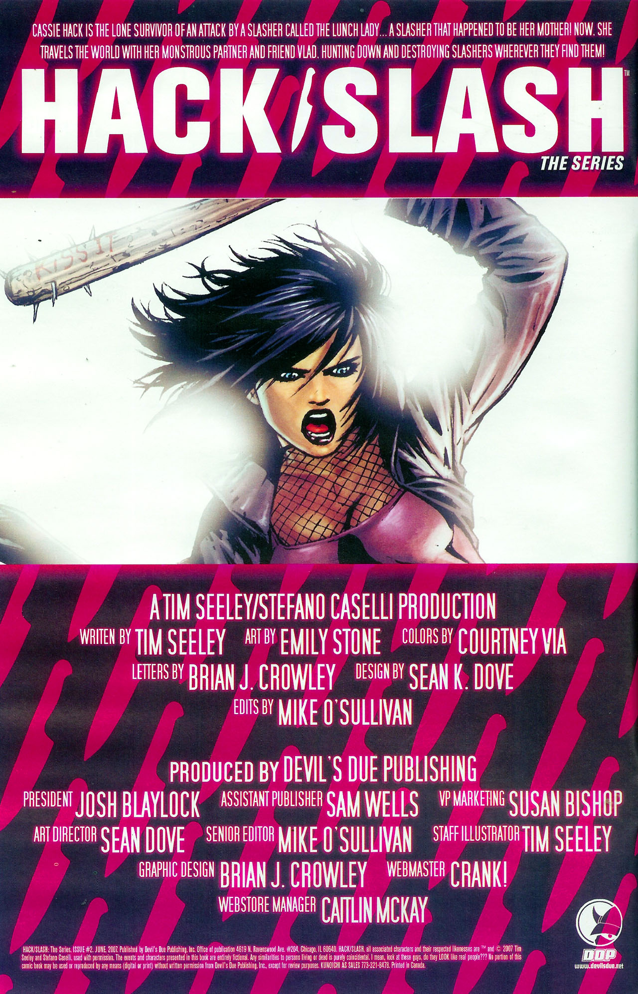 Read online Hack/Slash: The Series comic -  Issue #2 - 3