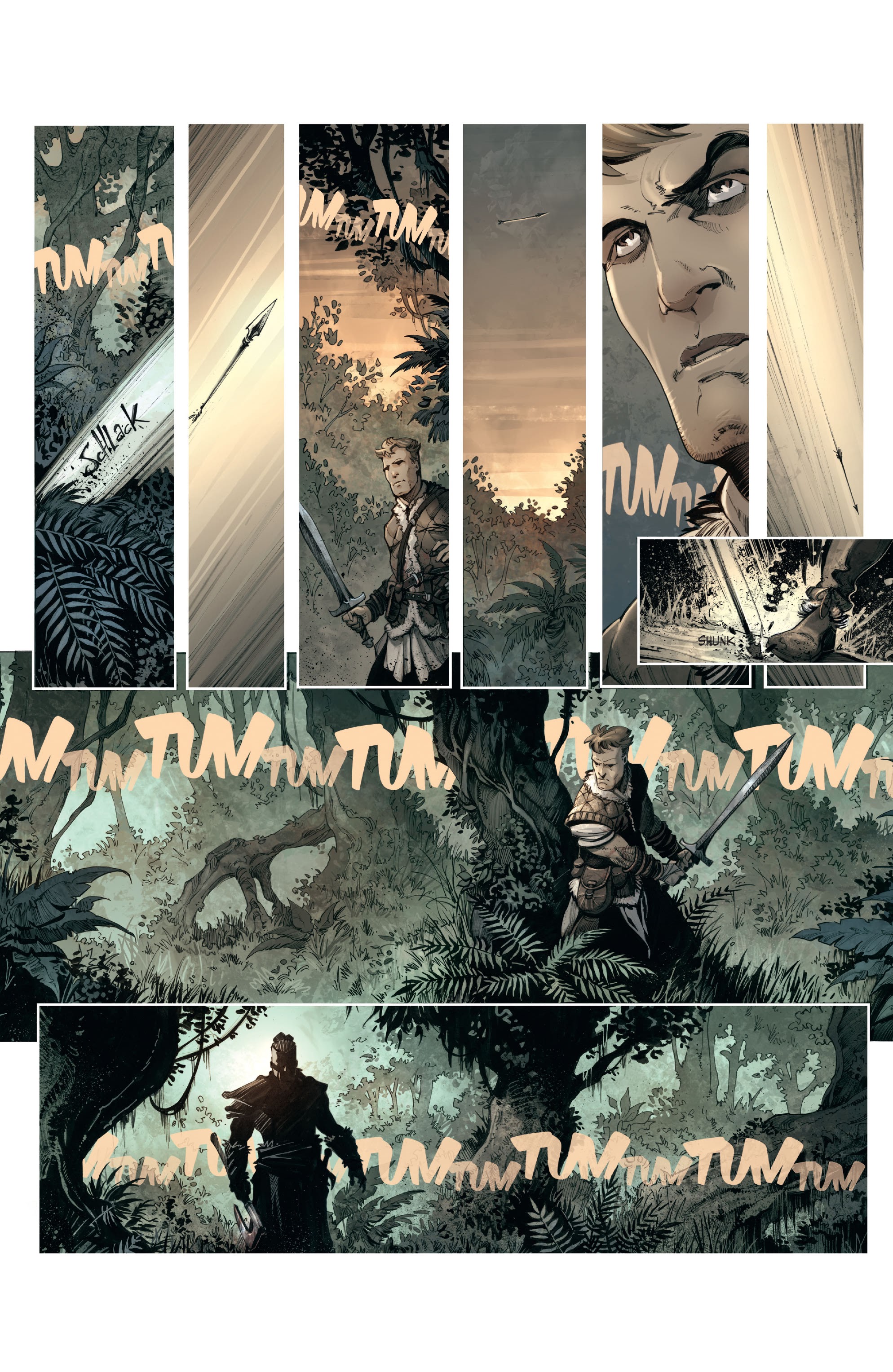 Read online The Cimmerian: Beyond The Black River comic -  Issue #1 - 4