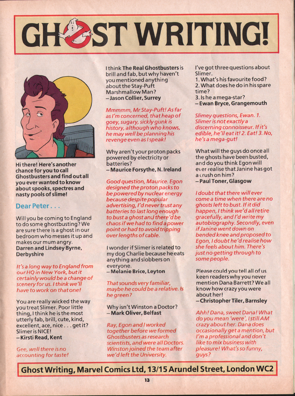 Read online The Real Ghostbusters comic -  Issue #9 - 13