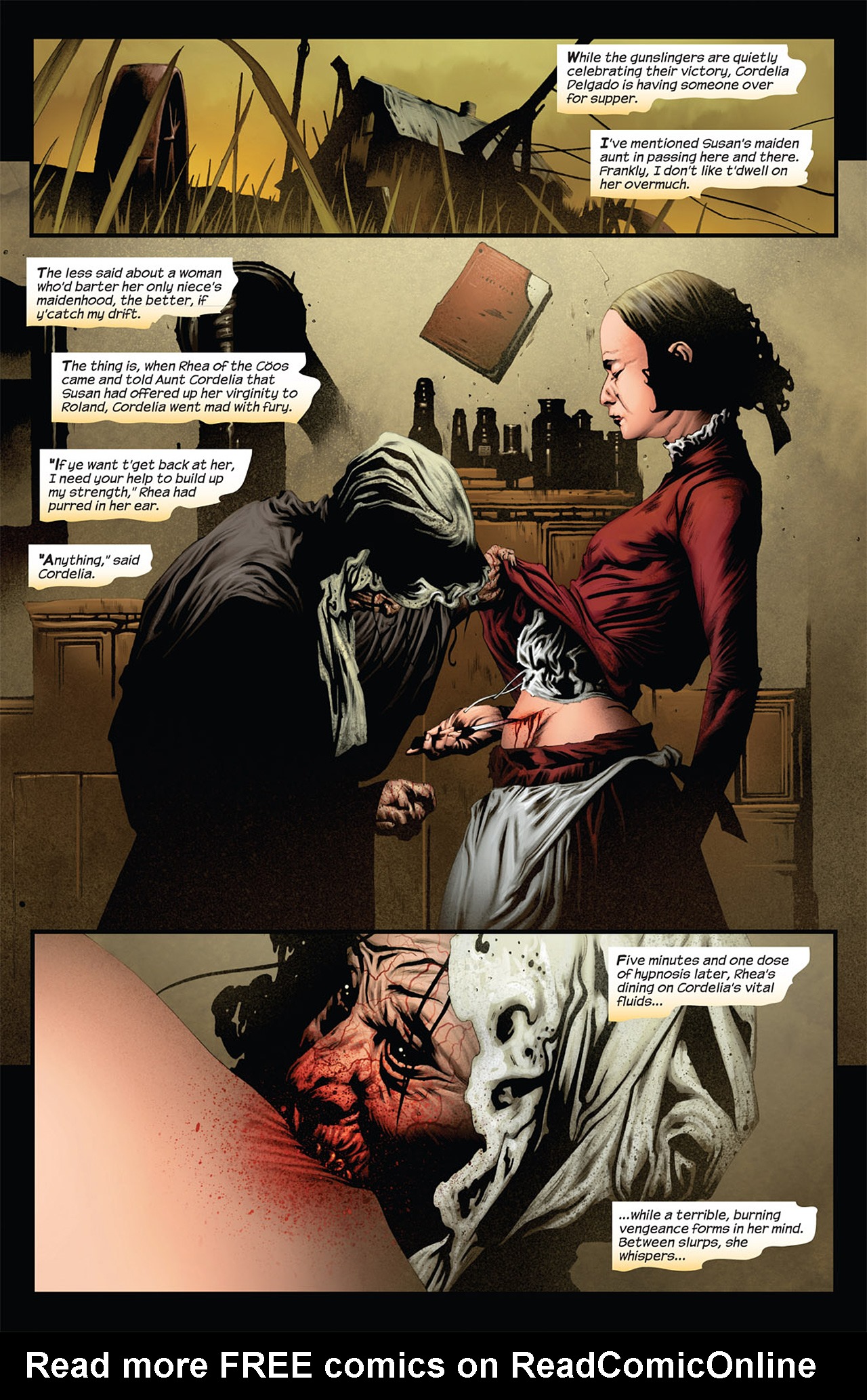 Read online Dark Tower: The Gunslinger Born comic -  Issue #7 - 19