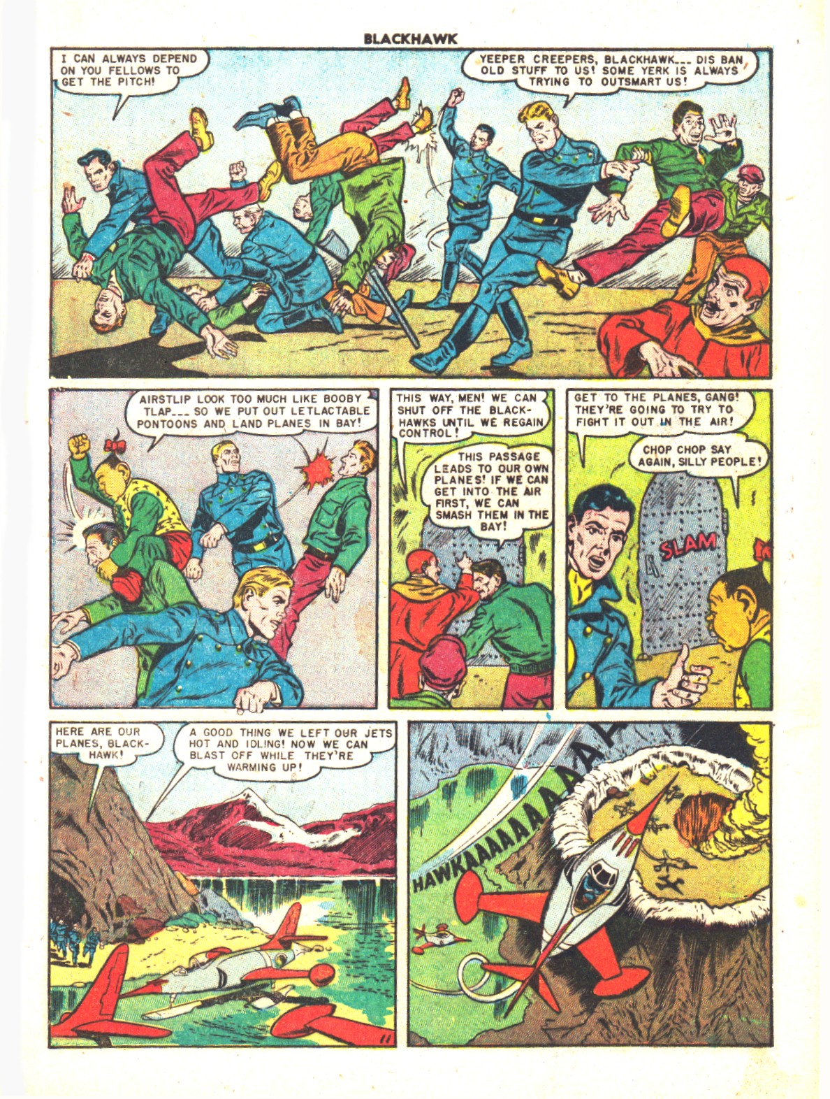 Read online Blackhawk (1957) comic -  Issue #38 - 13