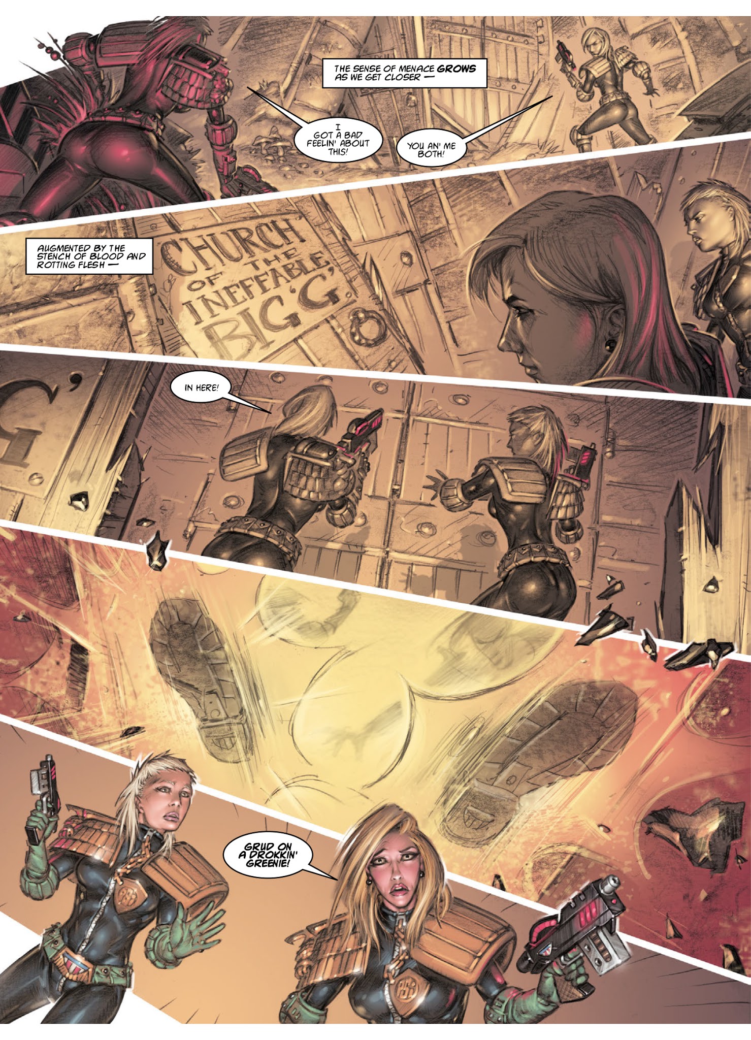 Read online Judge Anderson: The Psi Files comic -  Issue # TPB 5 - 258