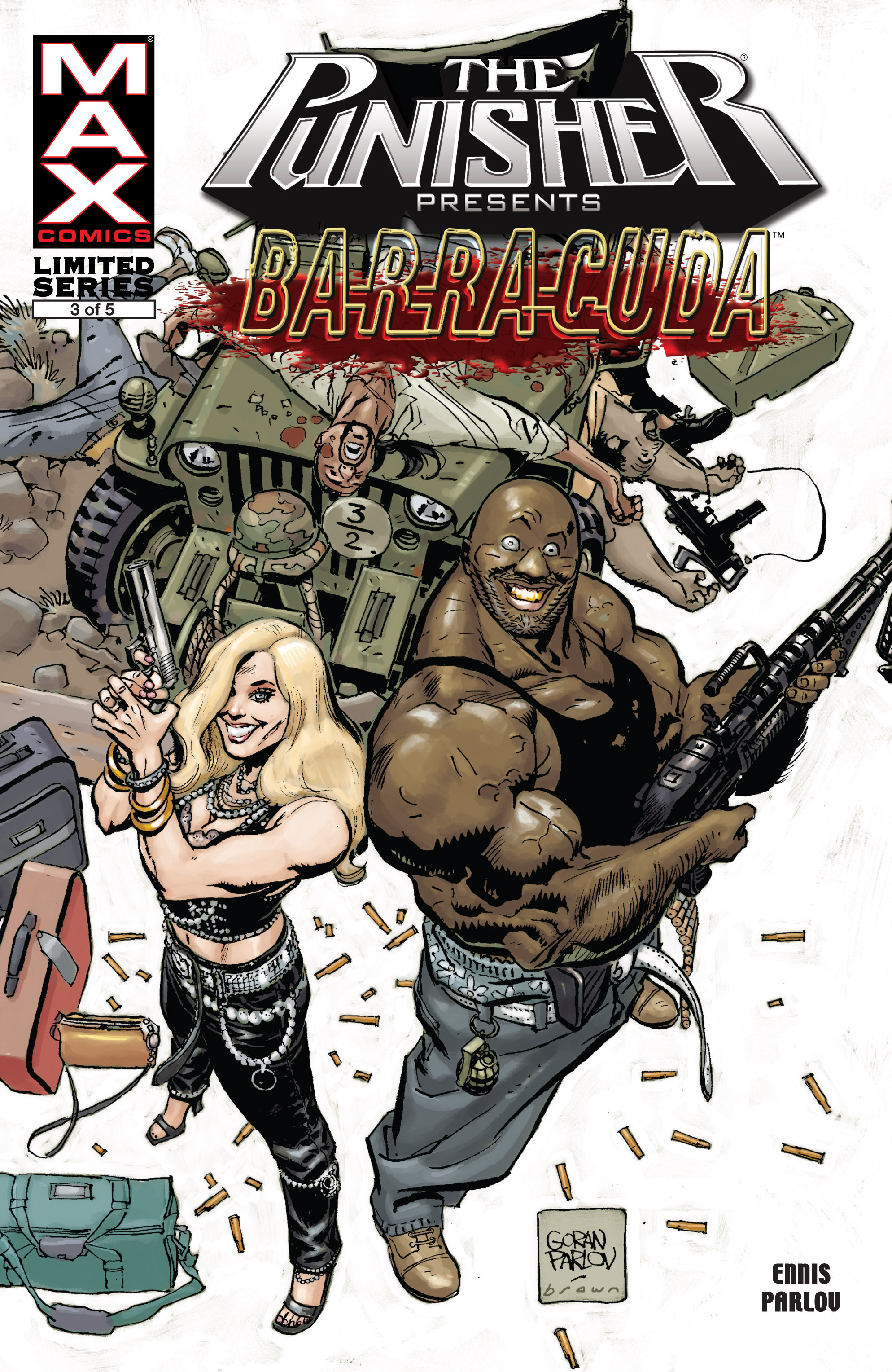 Read online Punisher MAX Presents: Barracuda comic -  Issue #3 - 1