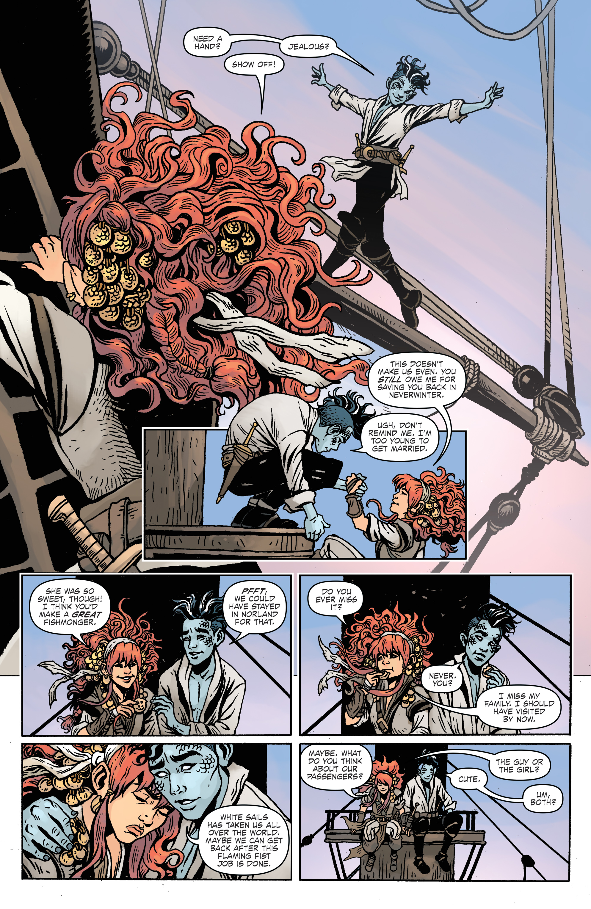 Read online Dungeon & Dragons: A Darkened Wish comic -  Issue # _TPB - 30