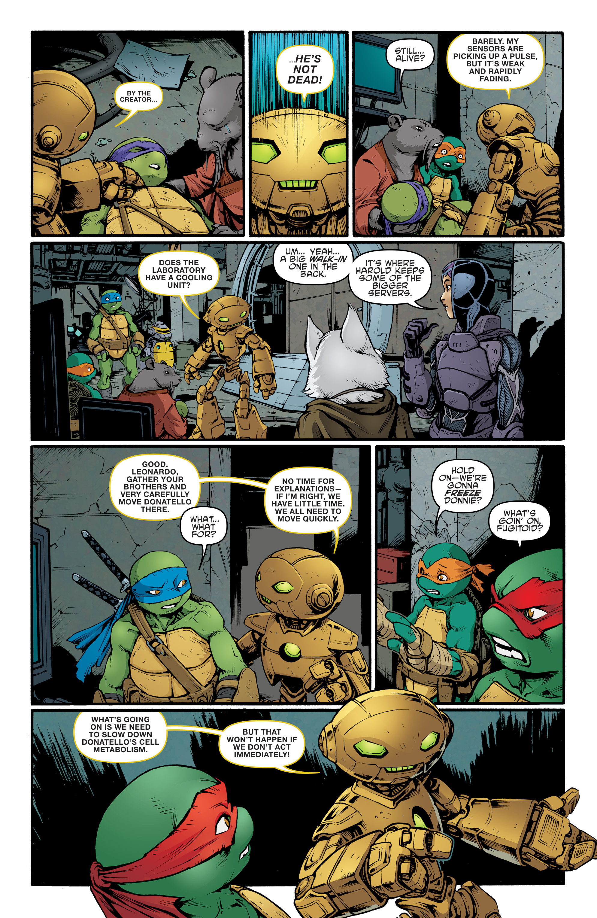 Read online Teenage Mutant Ninja Turtles (2011) comic -  Issue #45 - 7