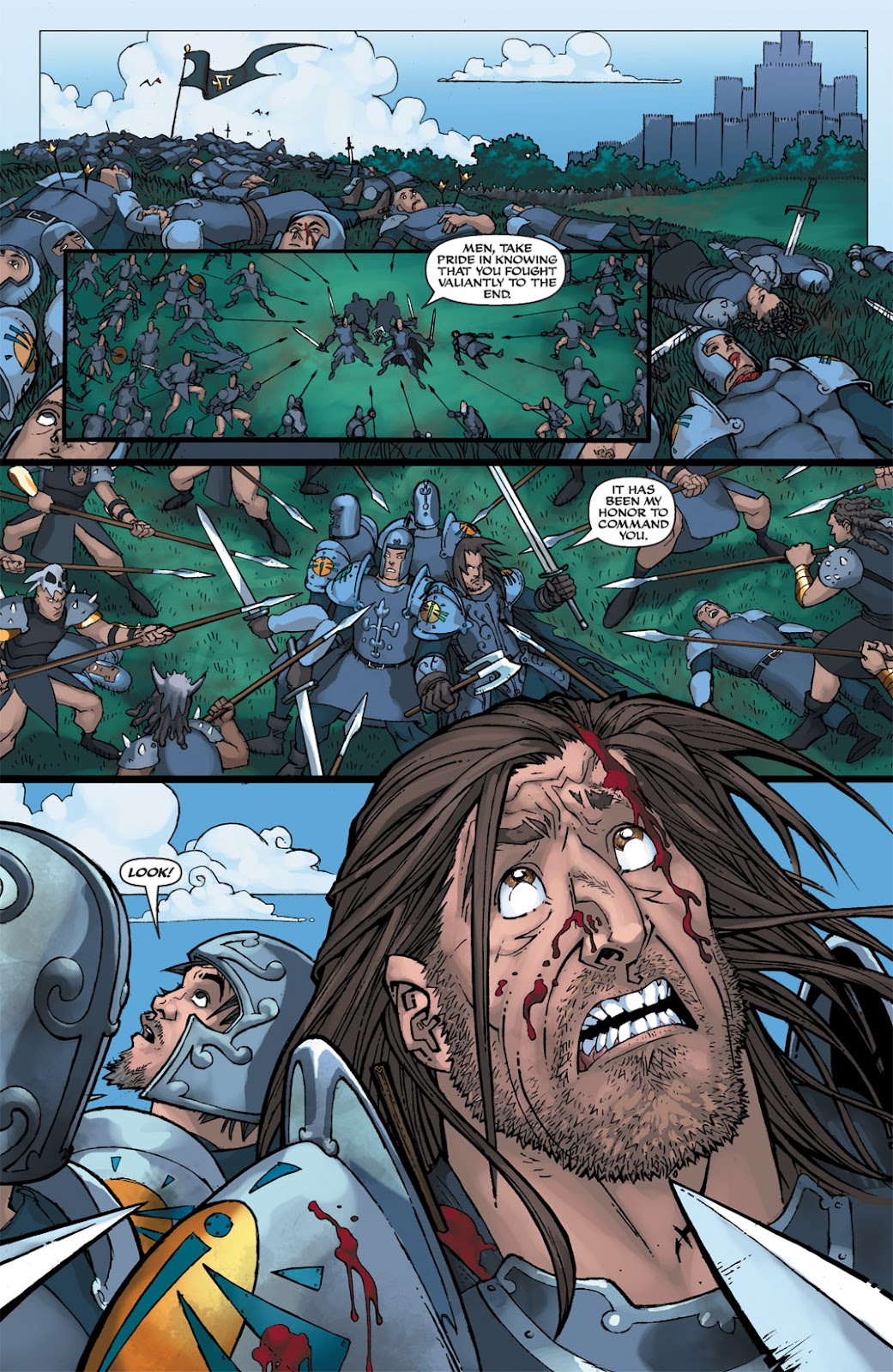 Michael Turner's Soulfire: Dying Of The Light issue 3 - Page 14