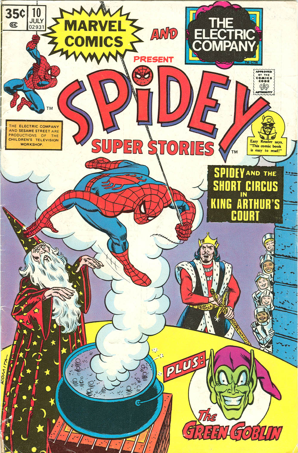 Read online Spidey Super Stories comic -  Issue #10 - 1