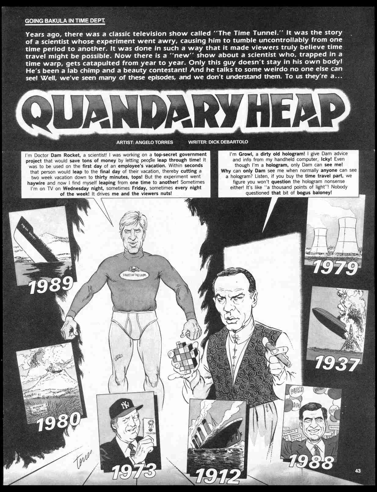 Read online MAD comic -  Issue #309 - 45