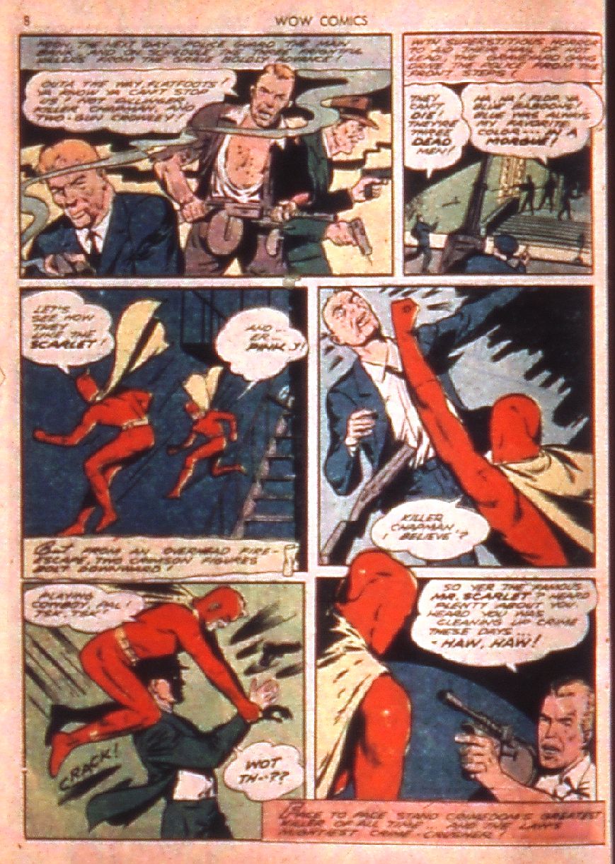 Read online Wow Comics comic -  Issue #8 - 9