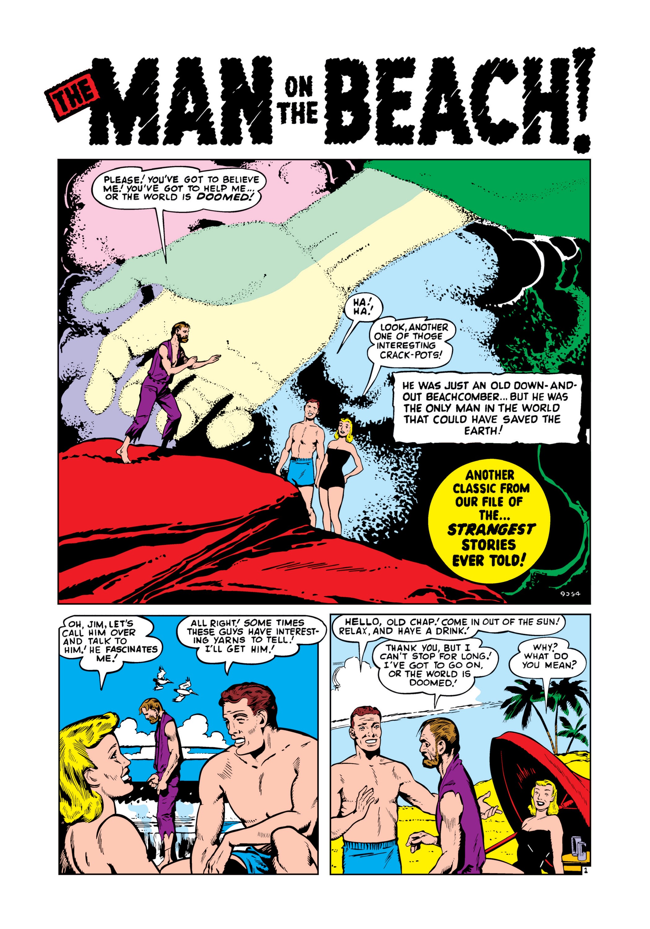 Read online Marvel Masterworks: Atlas Era Strange Tales comic -  Issue # TPB 1 (Part 2) - 9