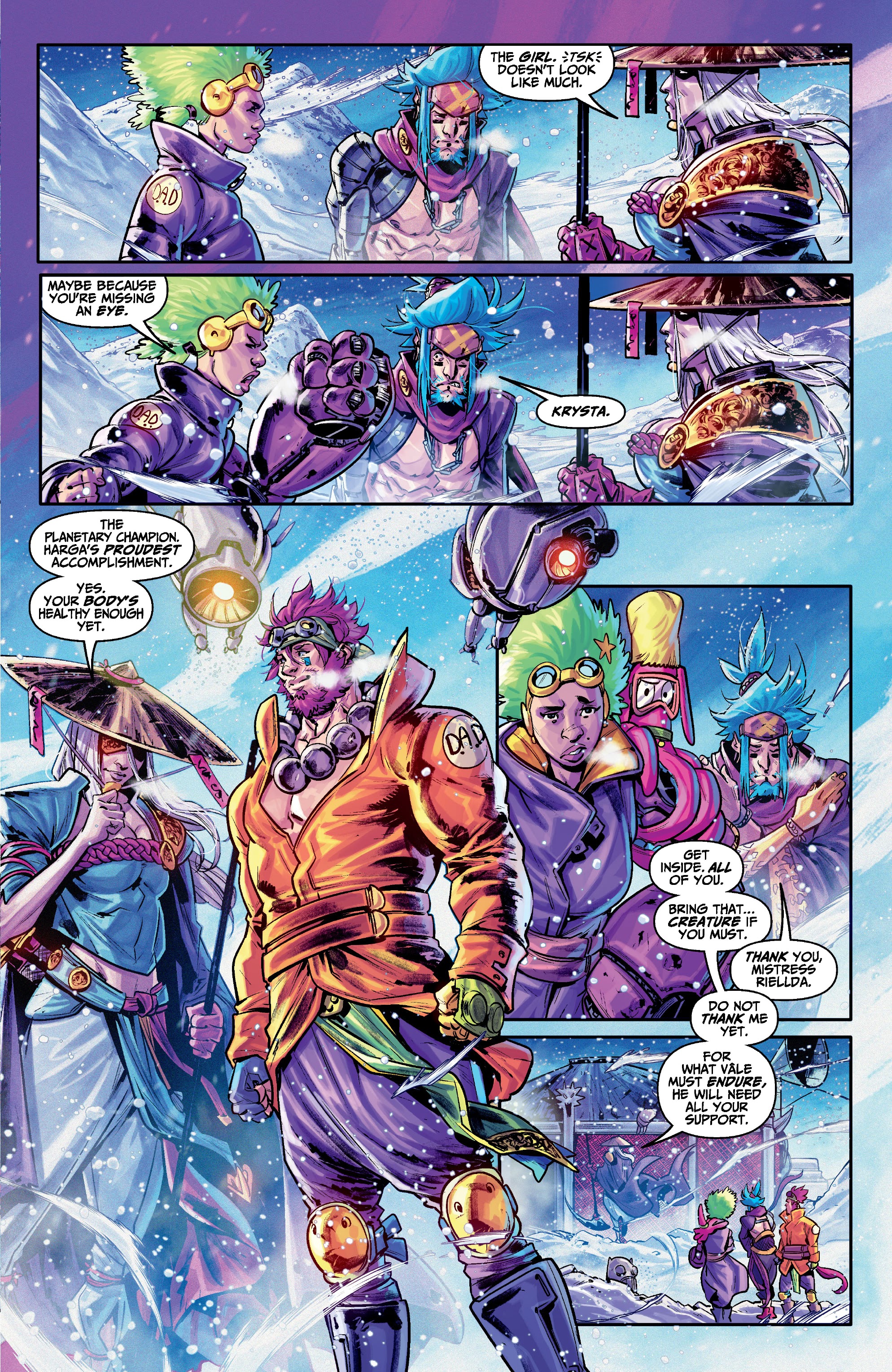 Read online No One Left To Fight II comic -  Issue #3 - 9