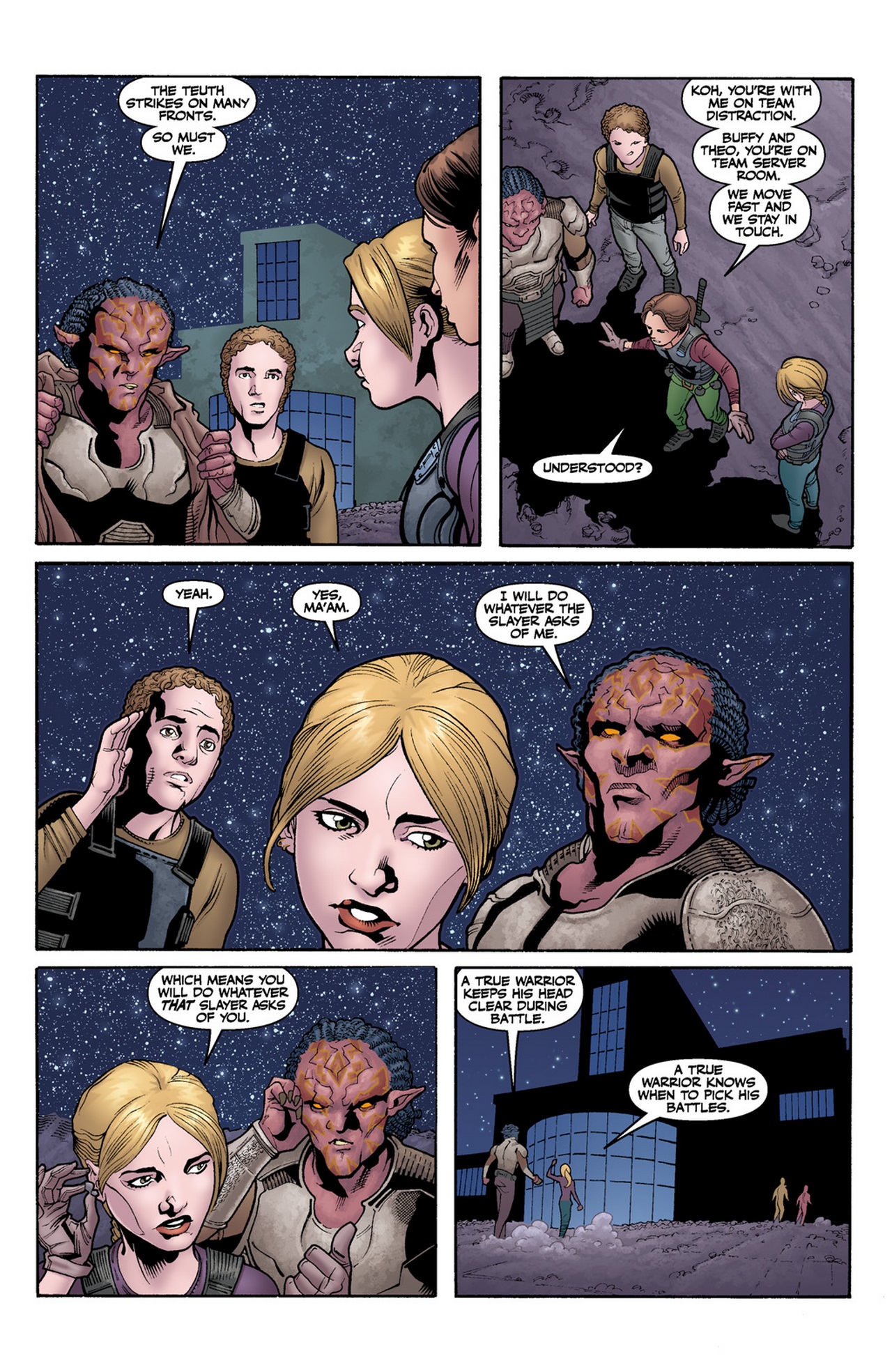 Read online Buffy the Vampire Slayer Season Nine comic -  Issue #12 - 15