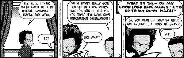 Read online The Boondocks Collection comic -  Issue # Year 2000 - 185