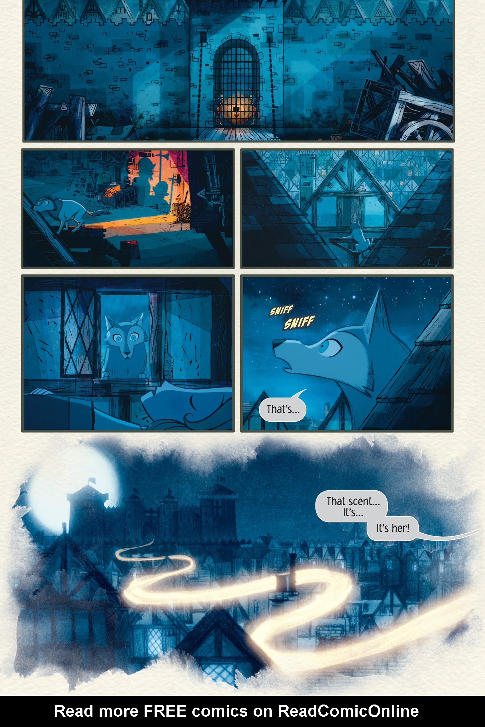 Read online Wolfwalkers: The Graphic Novel comic -  Issue # TPB (Part 2) - 57