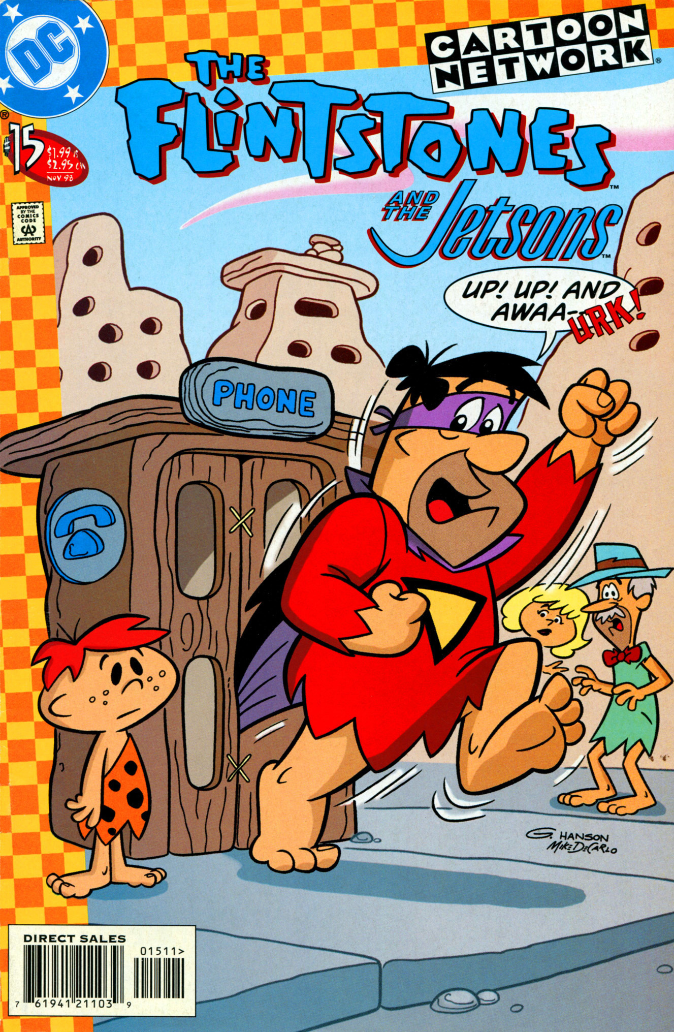 Read online The Flintstones and the Jetsons comic -  Issue #15 - 1