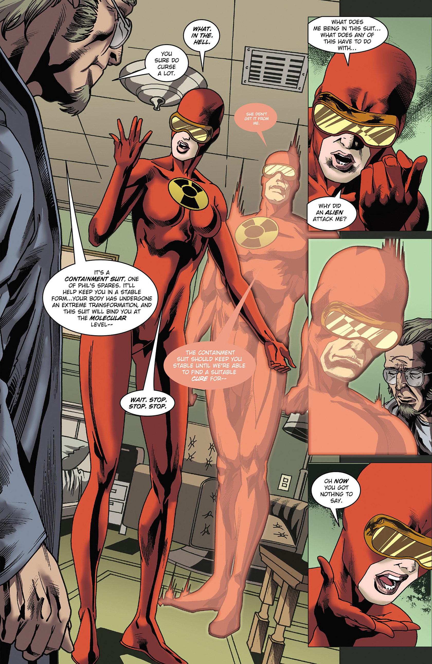 Read online Solar: Man of the Atom (2014) comic -  Issue #3 - 11