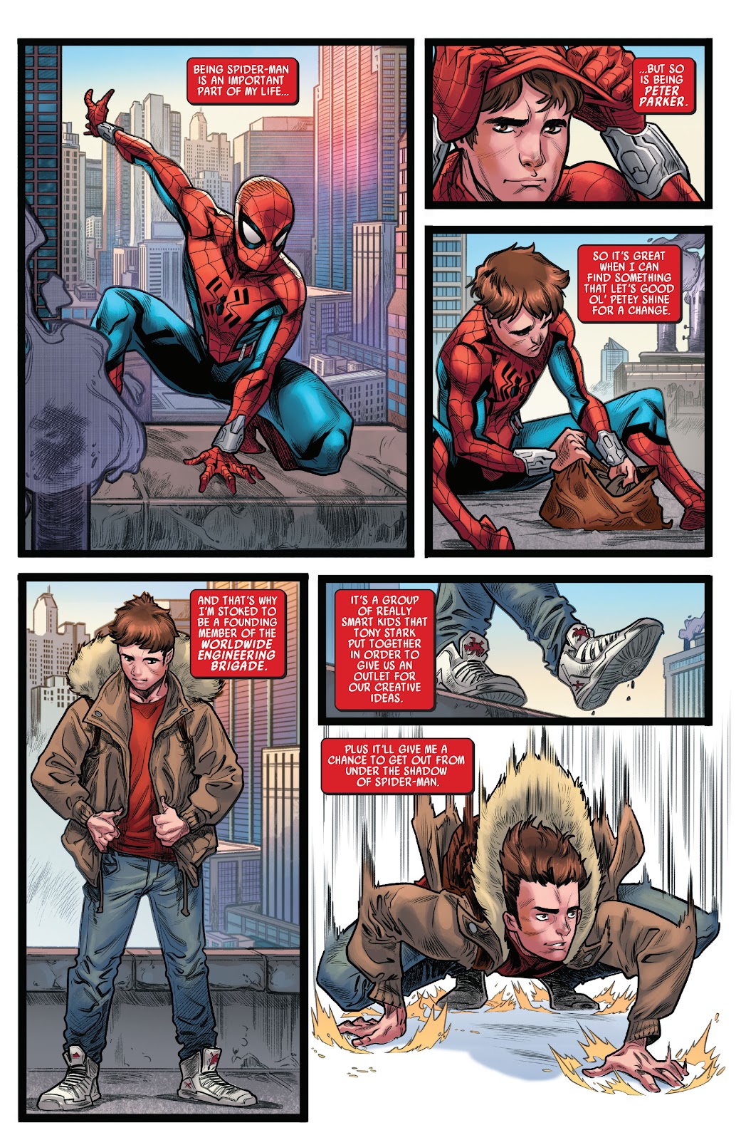 W.E.B. Of Spider-Man issue 1 - Page 6