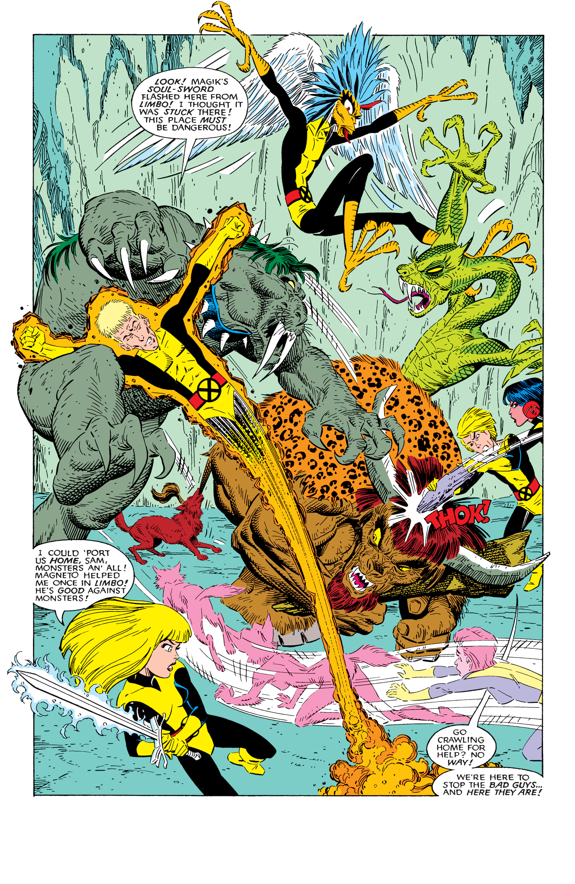 Read online X-Men Milestones: Fall of the Mutants comic -  Issue # TPB (Part 2) - 7