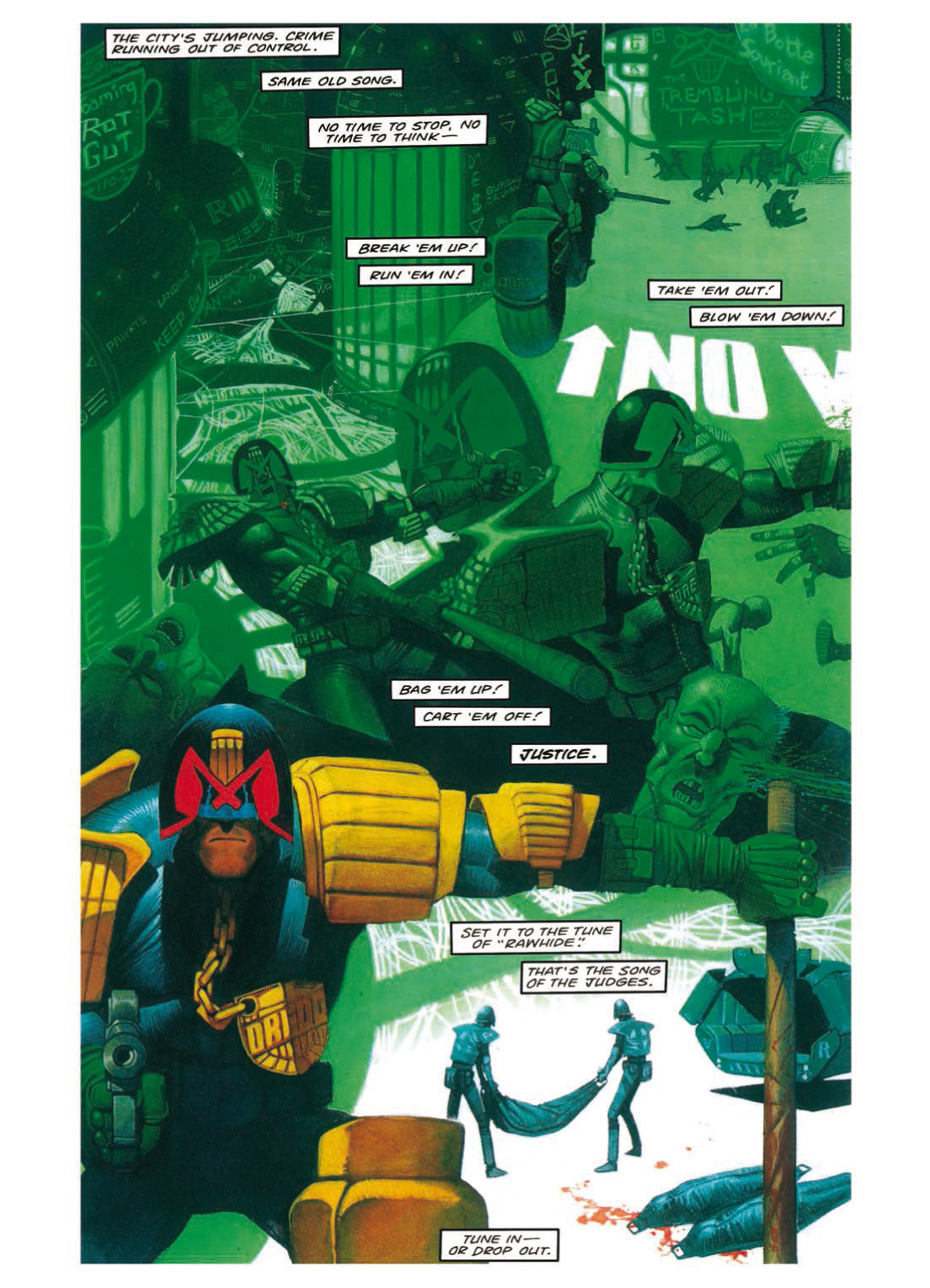 Read online Judge Dredd: America comic -  Issue # TPB - 37