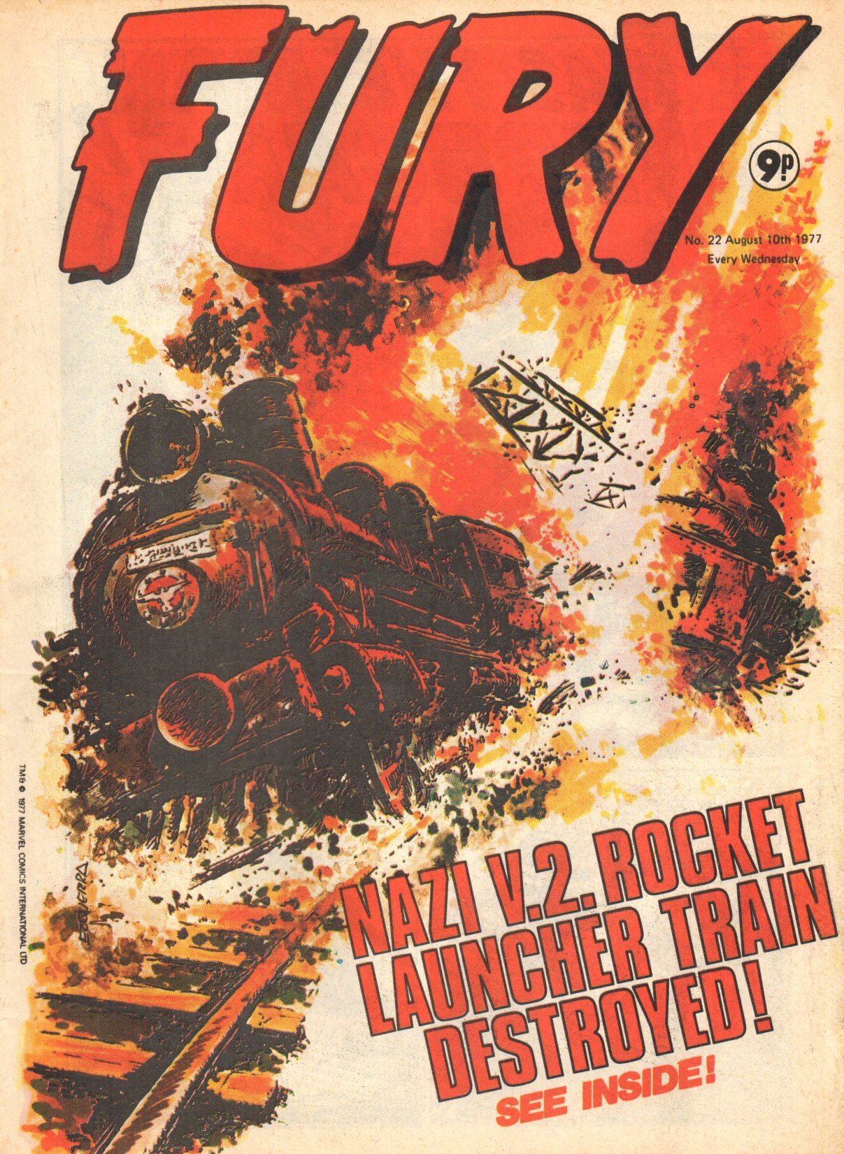 Read online Fury (1977) comic -  Issue #22 - 1