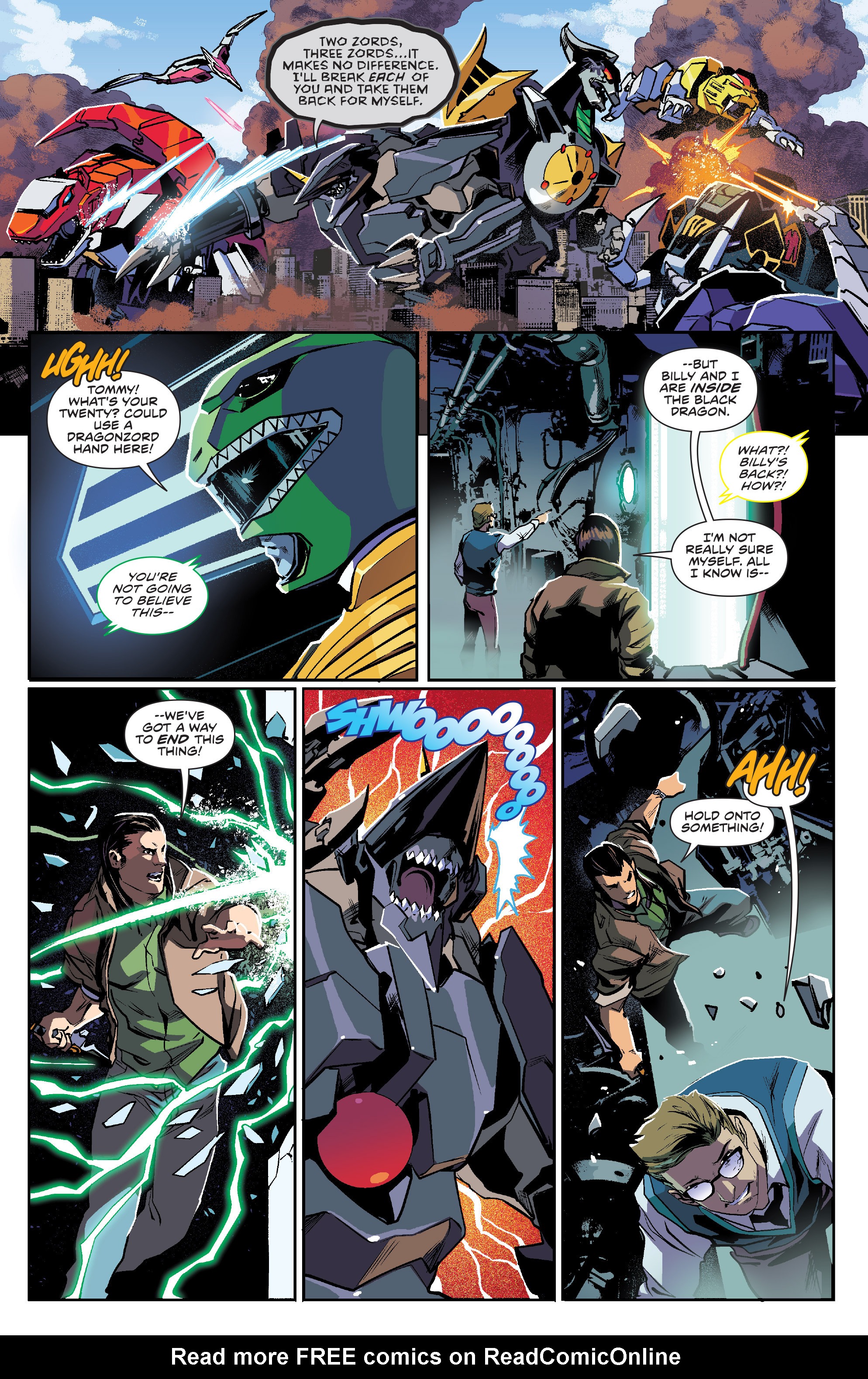 Read online Mighty Morphin Power Rangers comic -  Issue #9 - 15