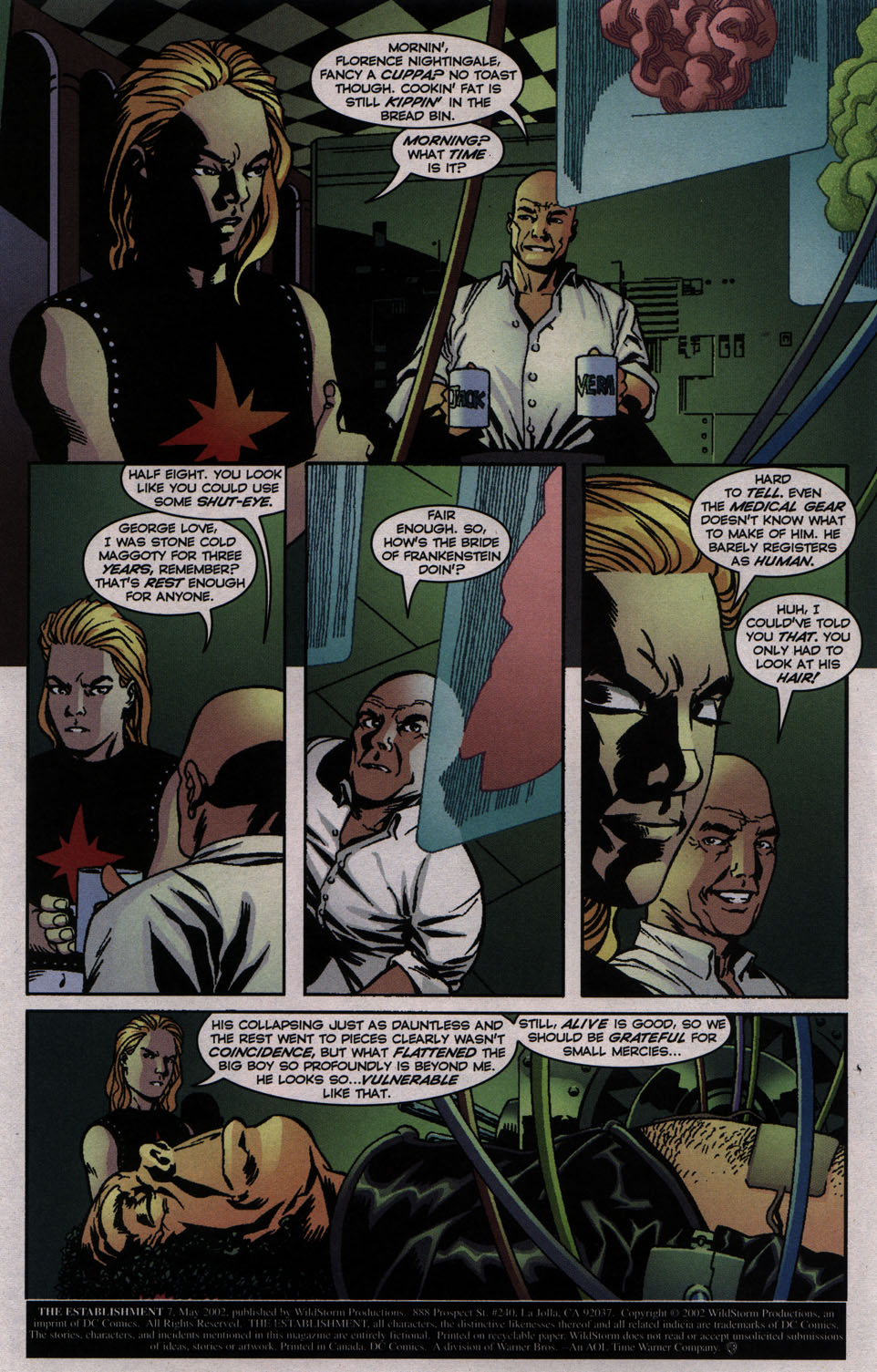 Read online The Establishment comic -  Issue #7 - 3