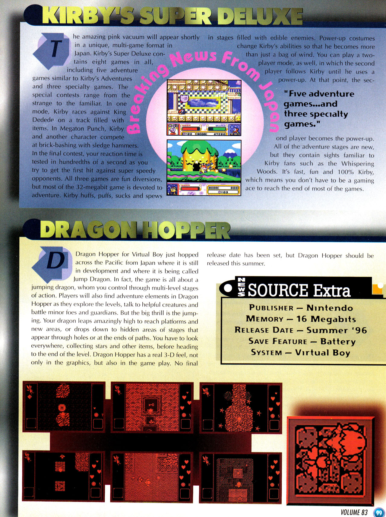 Read online Nintendo Power comic -  Issue #83 - 106