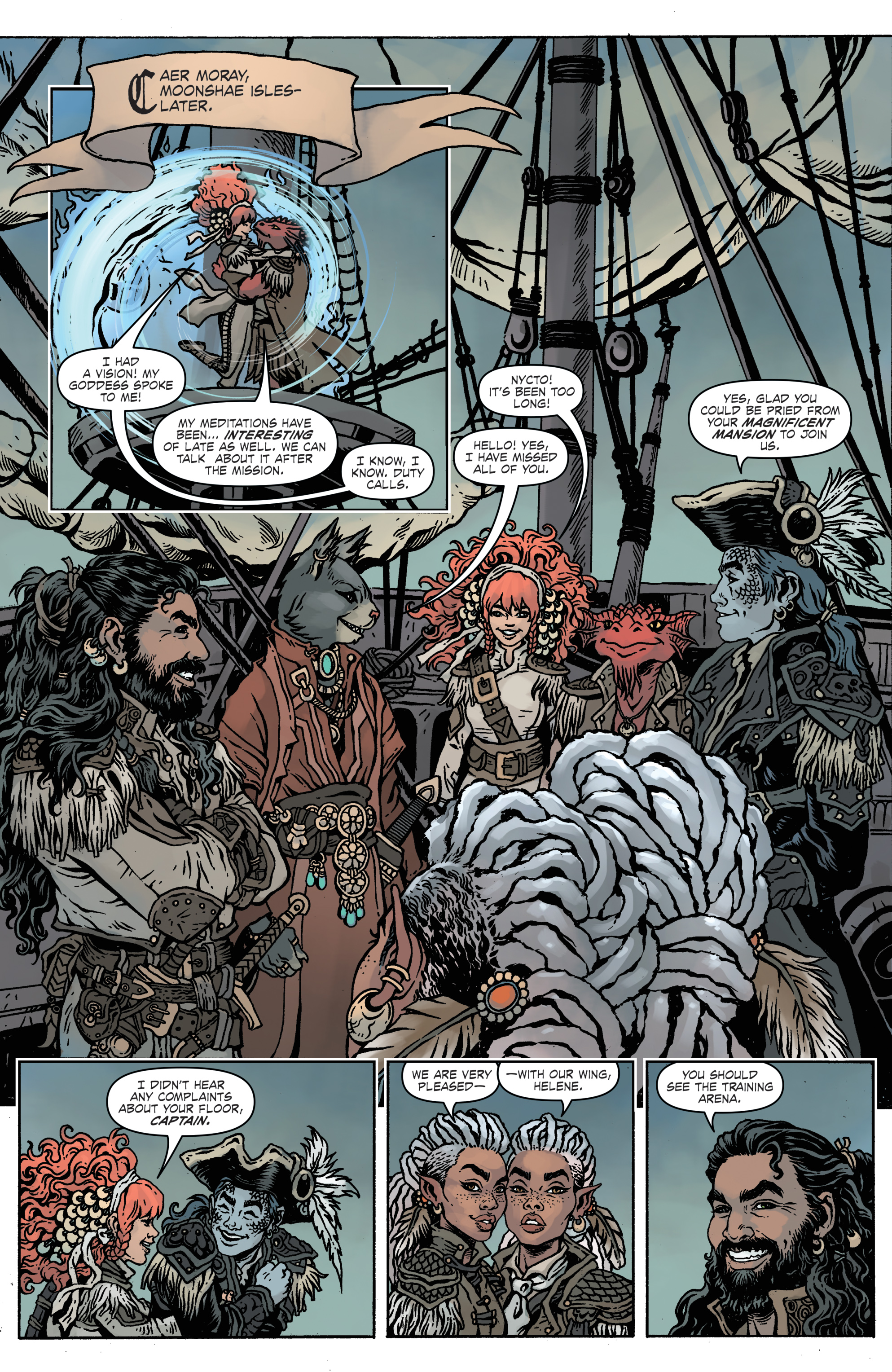 Read online Dungeon & Dragons: A Darkened Wish comic -  Issue # _TPB - 61