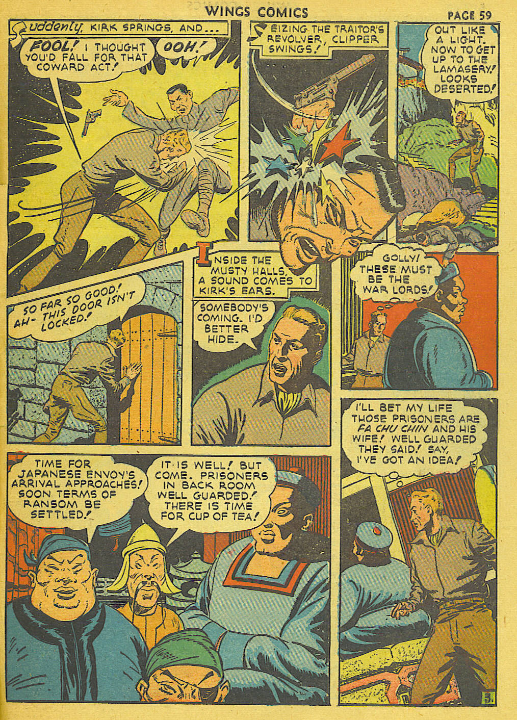 Read online Wings Comics comic -  Issue #18 - 60