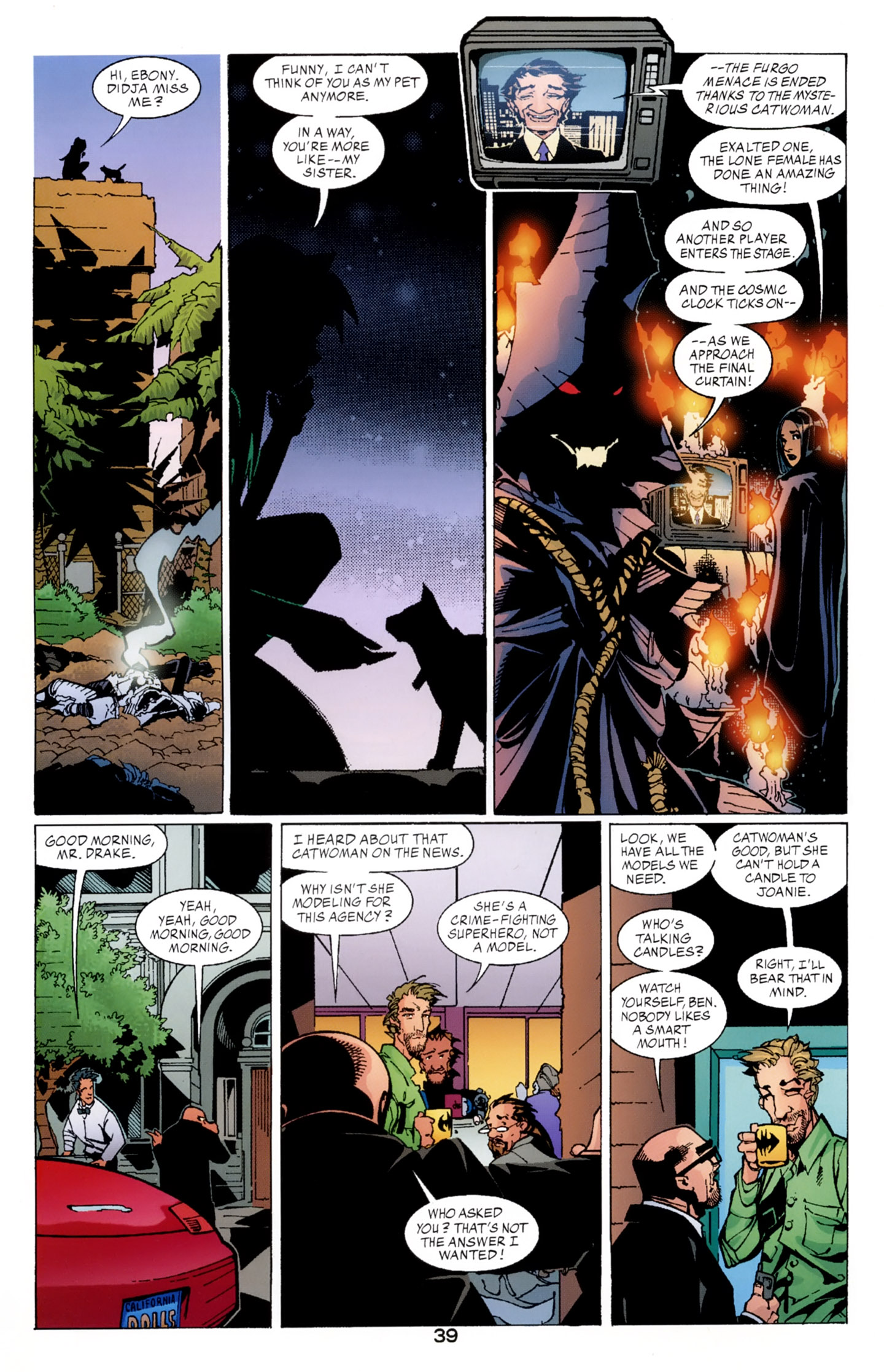 Read online Just Imagine Stan Lee with Chris Bachalo Creating Catwoman comic -  Issue # Full - 41
