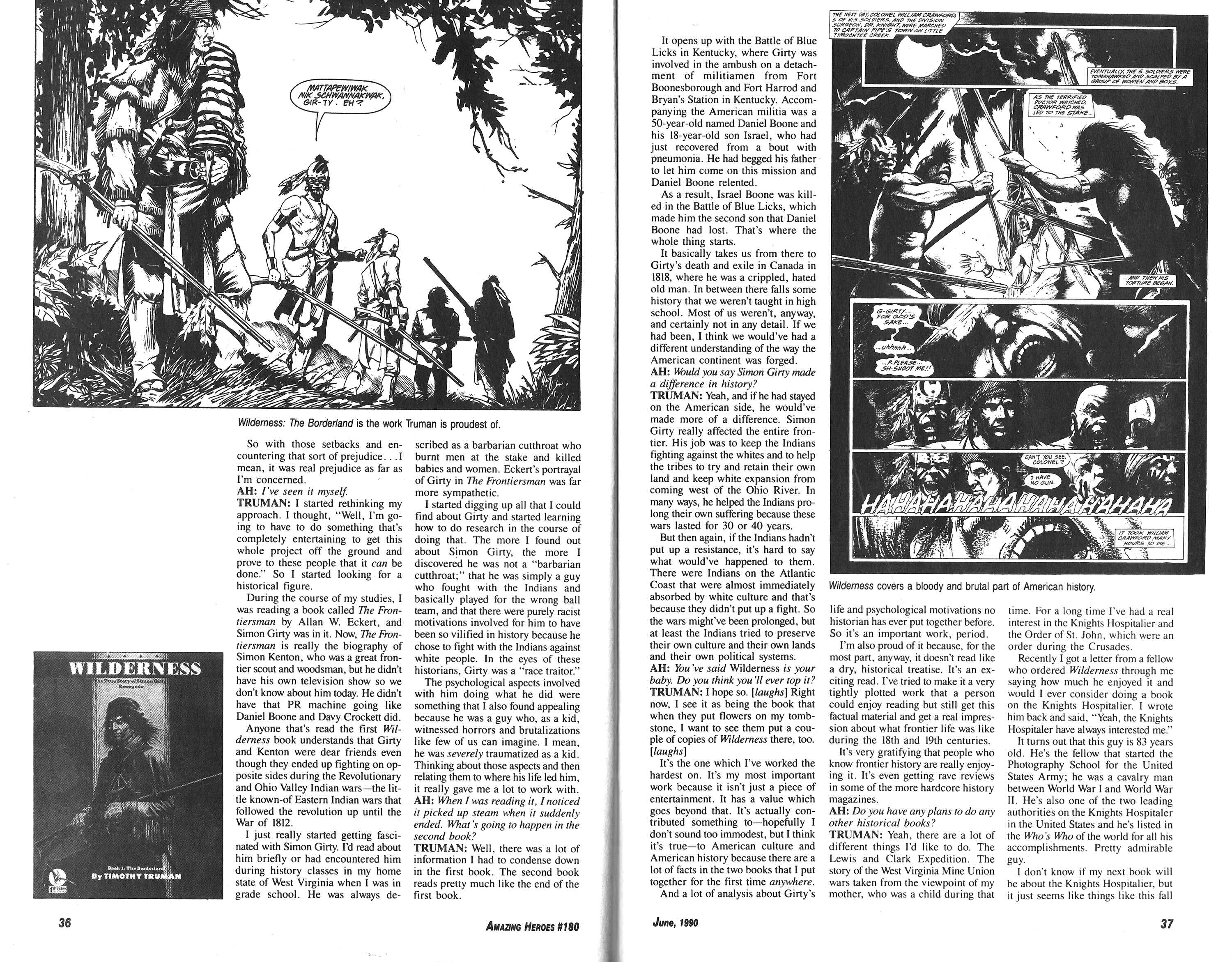 Read online Amazing Heroes comic -  Issue #180 - 19
