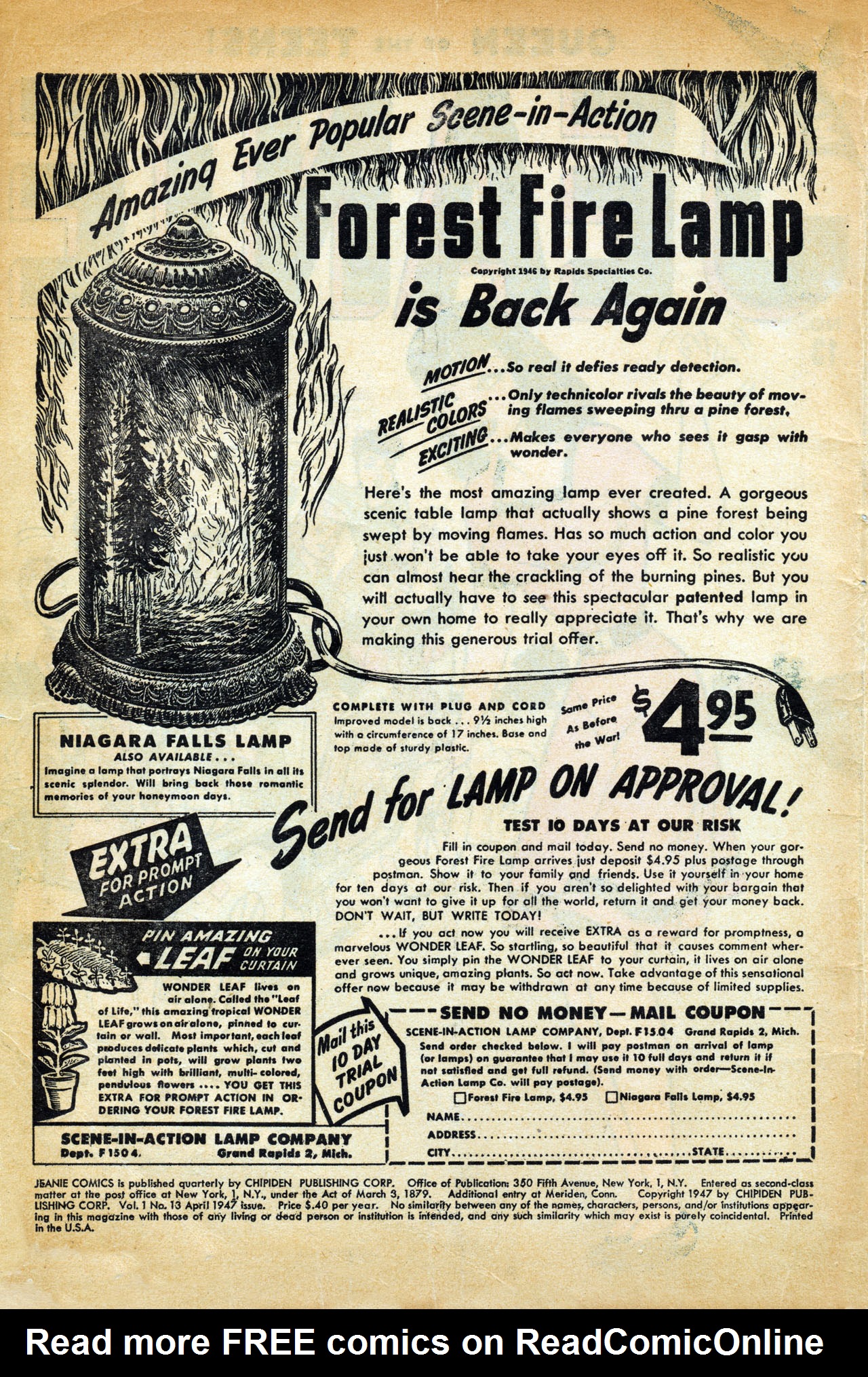 Read online Jeanie Comics comic -  Issue #13 - 2